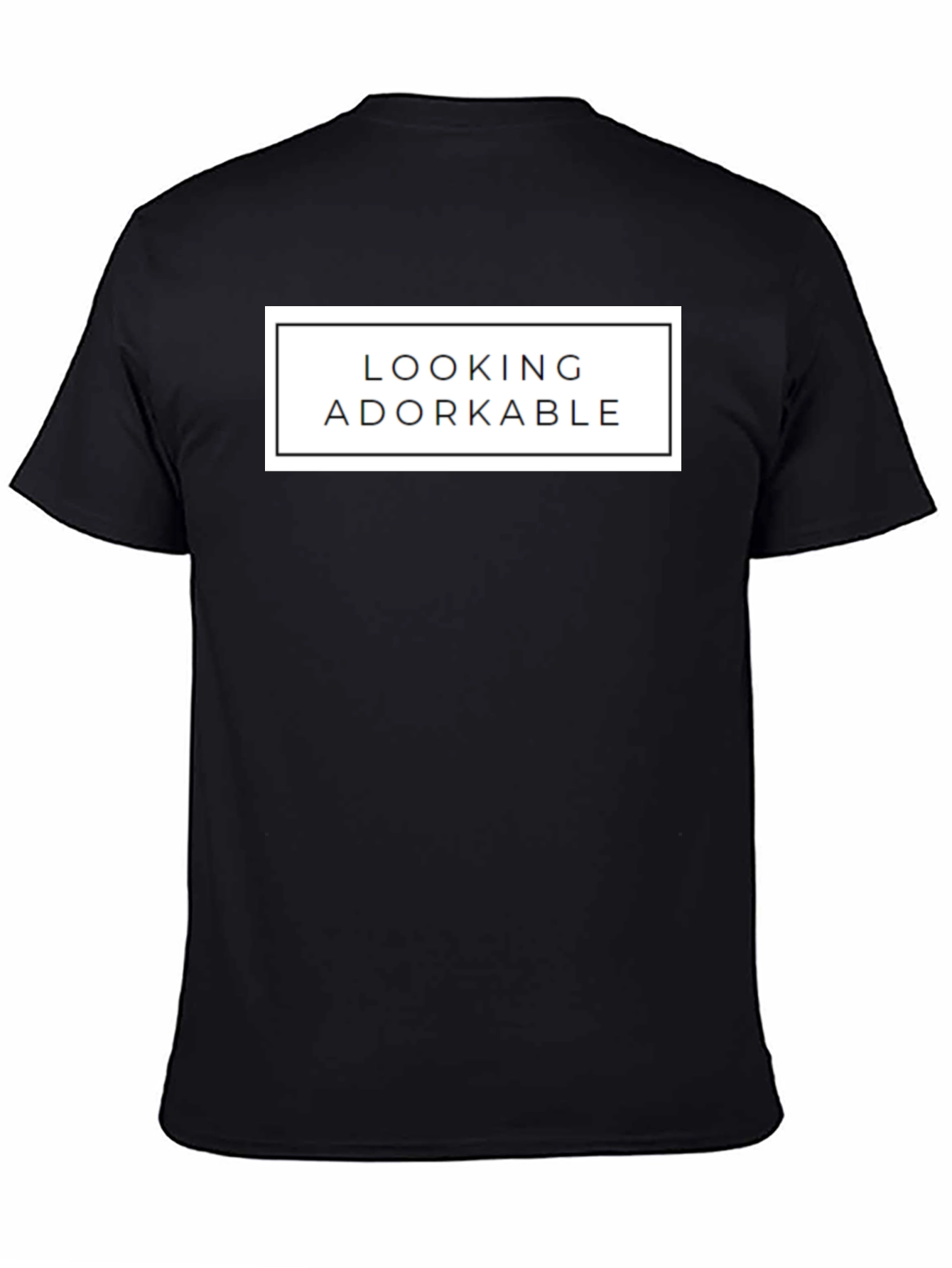 Looking Adorkable Graphic Tee - Black