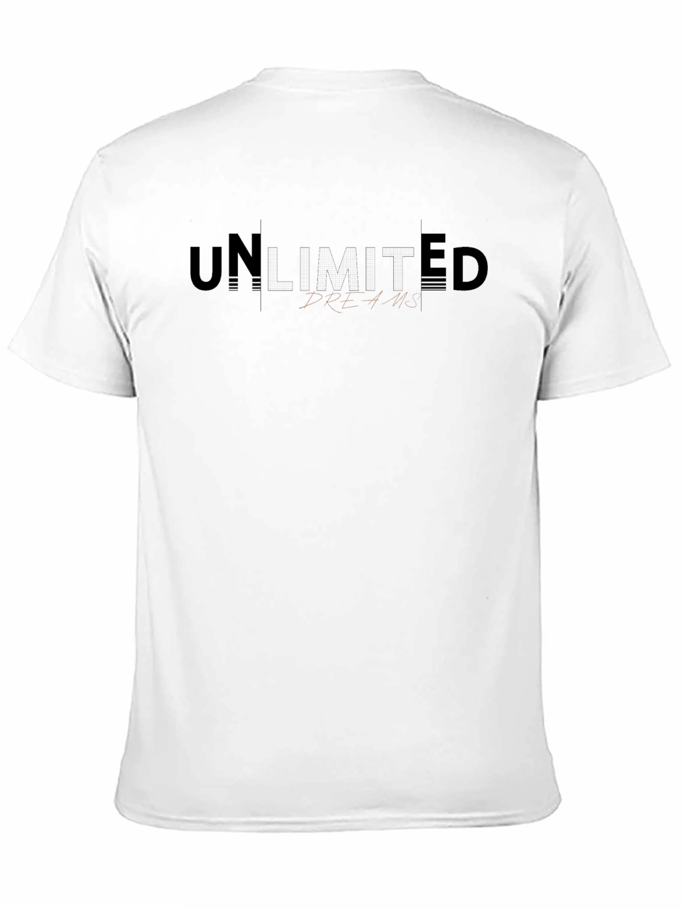 Unlimited Dreams Black Graphic Tee