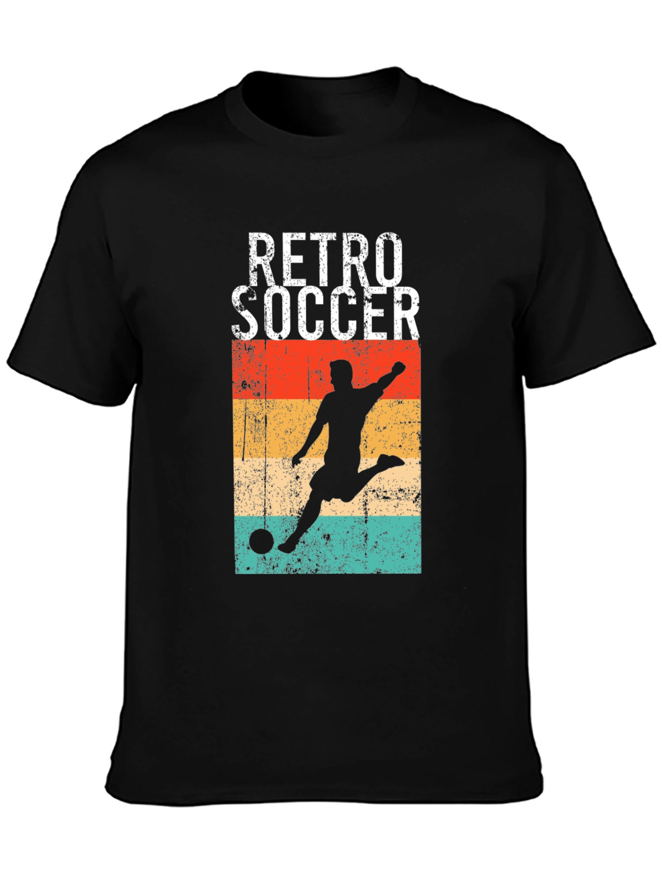 Retro Soccer Graphic T-Shirt