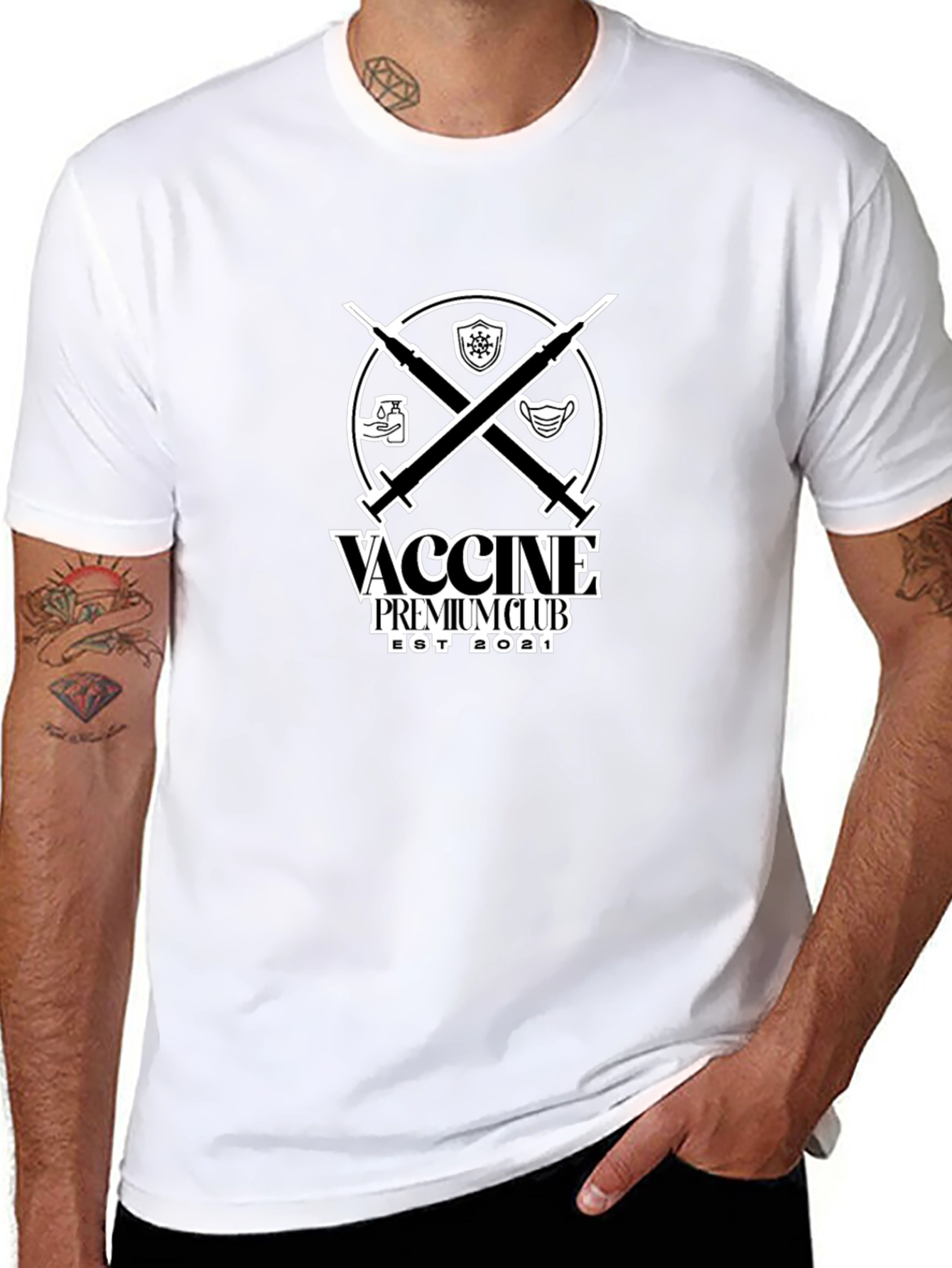 Vaccine Premium Club T-Shirt