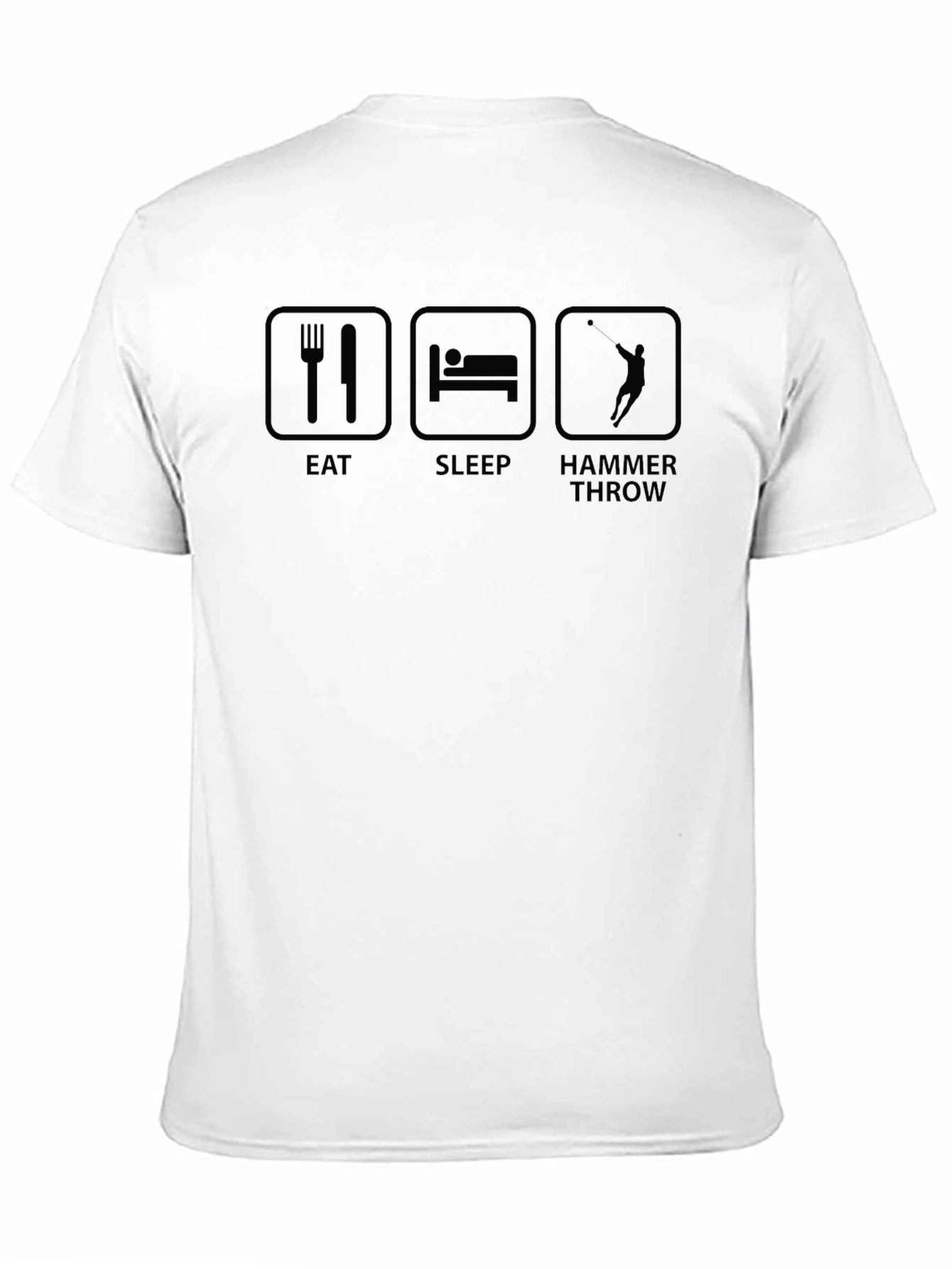 Eat Sleep Hammer Throw T-Shirt - Athlete Gift