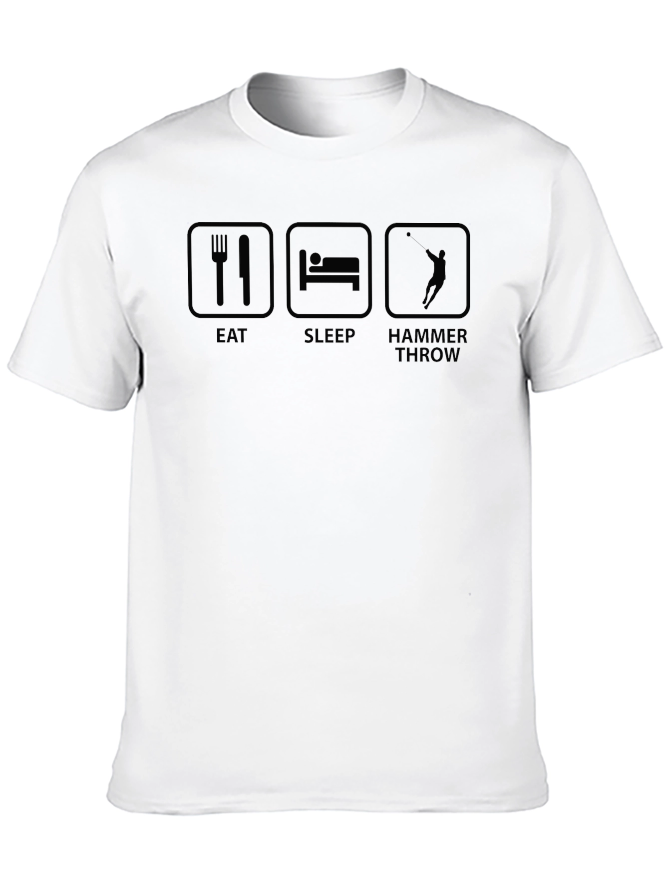 Eat Sleep Hammer Throw T-Shirt - Athlete Gift