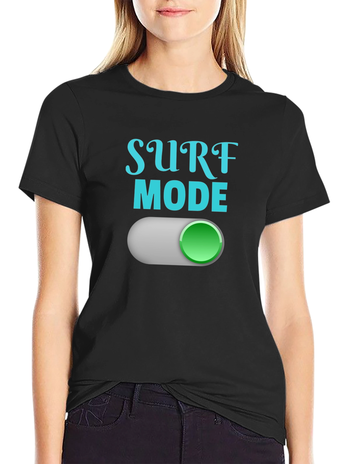 Surf Mode On T-Shirt - Cool Summer Tee