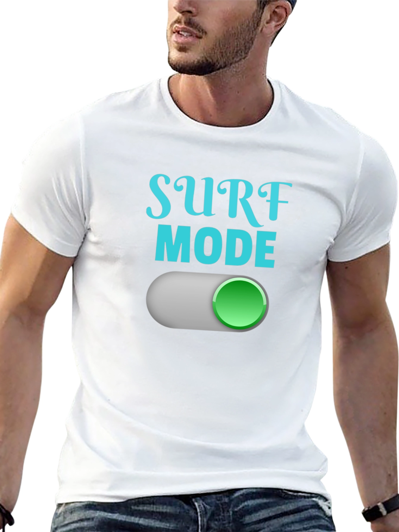 Surf Mode On T-Shirt - Cool Summer Tee