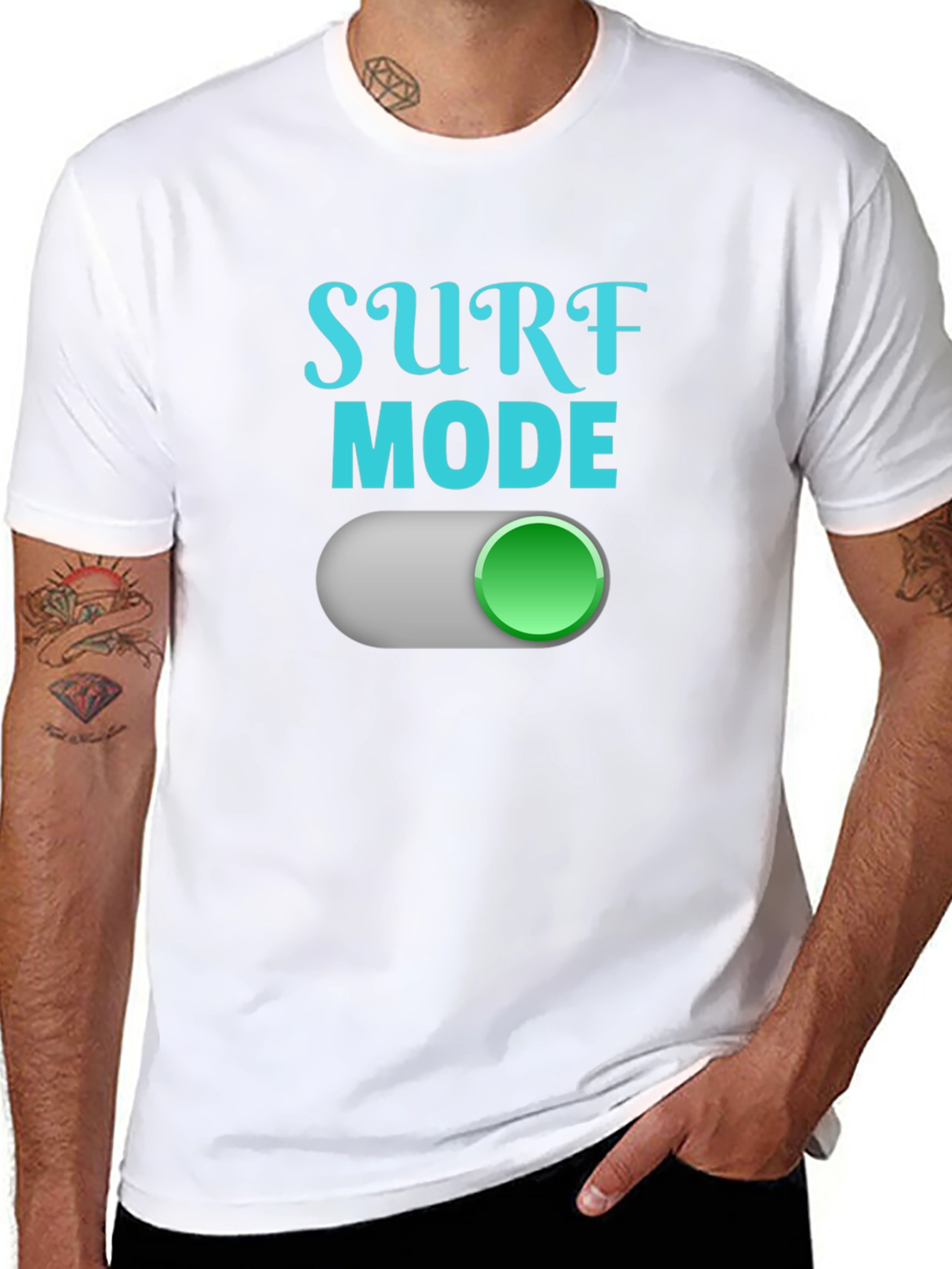 Surf Mode On T-Shirt - Cool Summer Tee