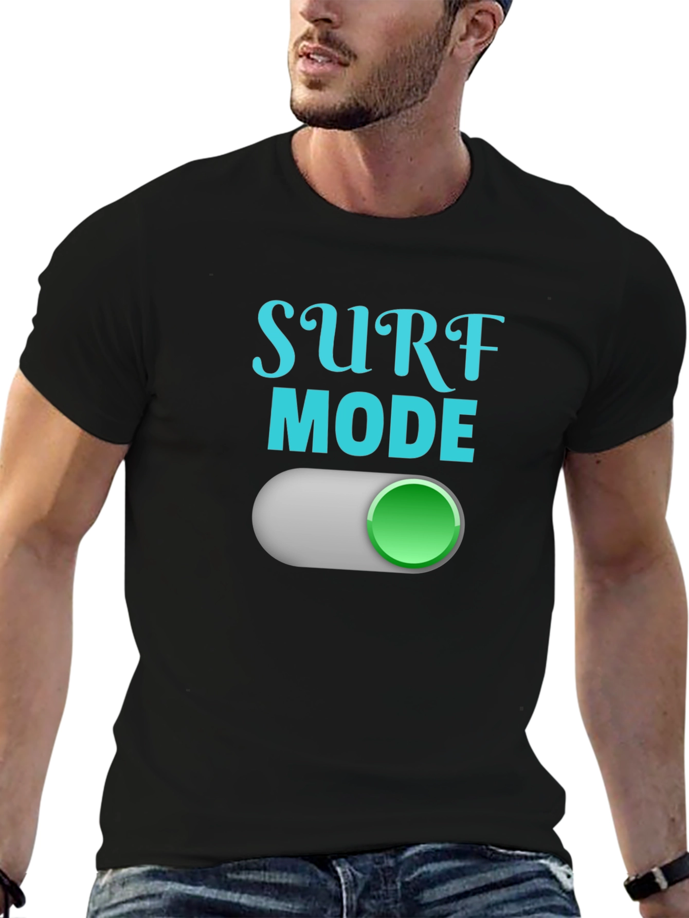 Surf Mode On T-Shirt - Cool Summer Tee