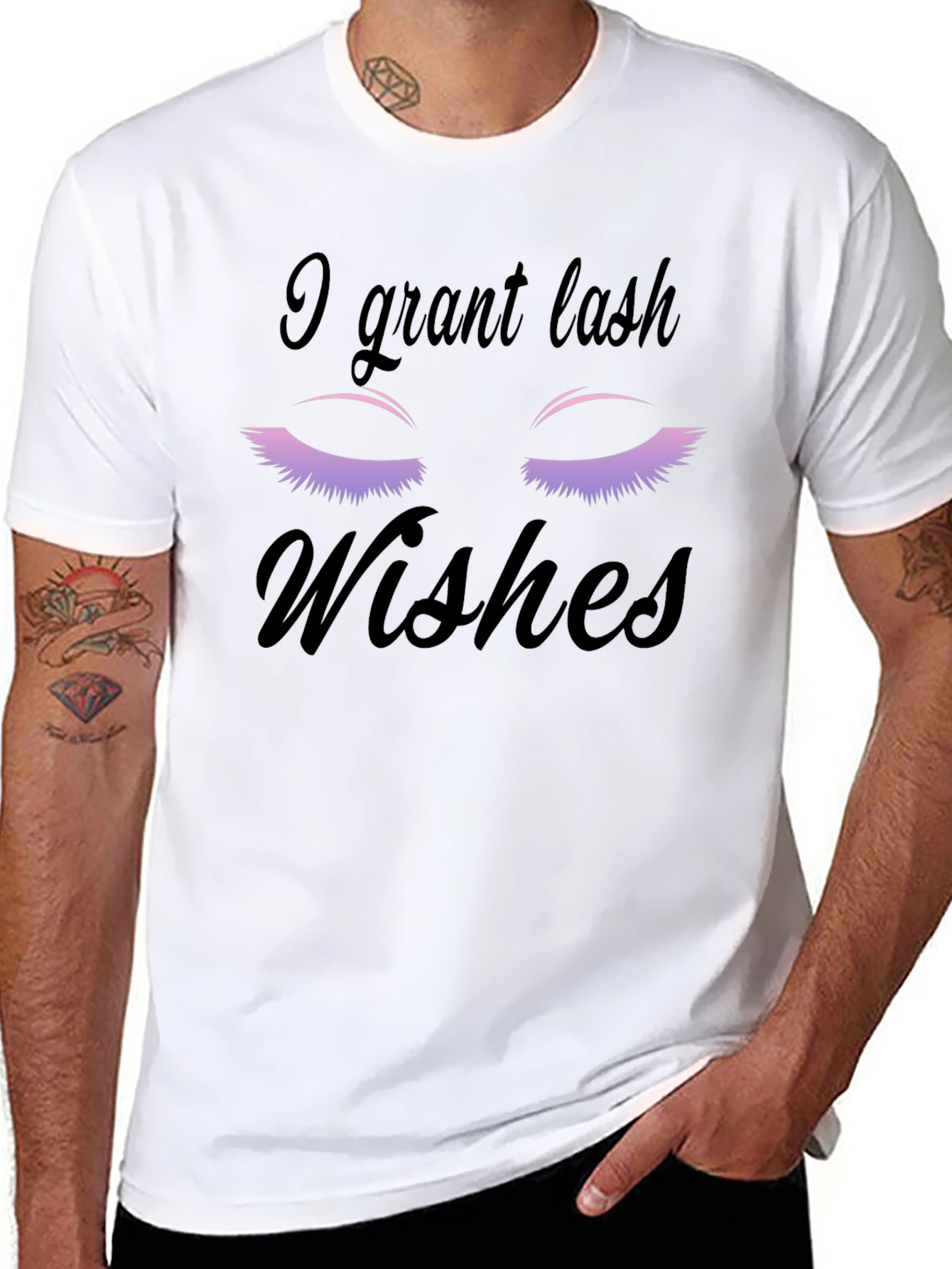 I Grant Lash Wishes Graphic T-Shirt