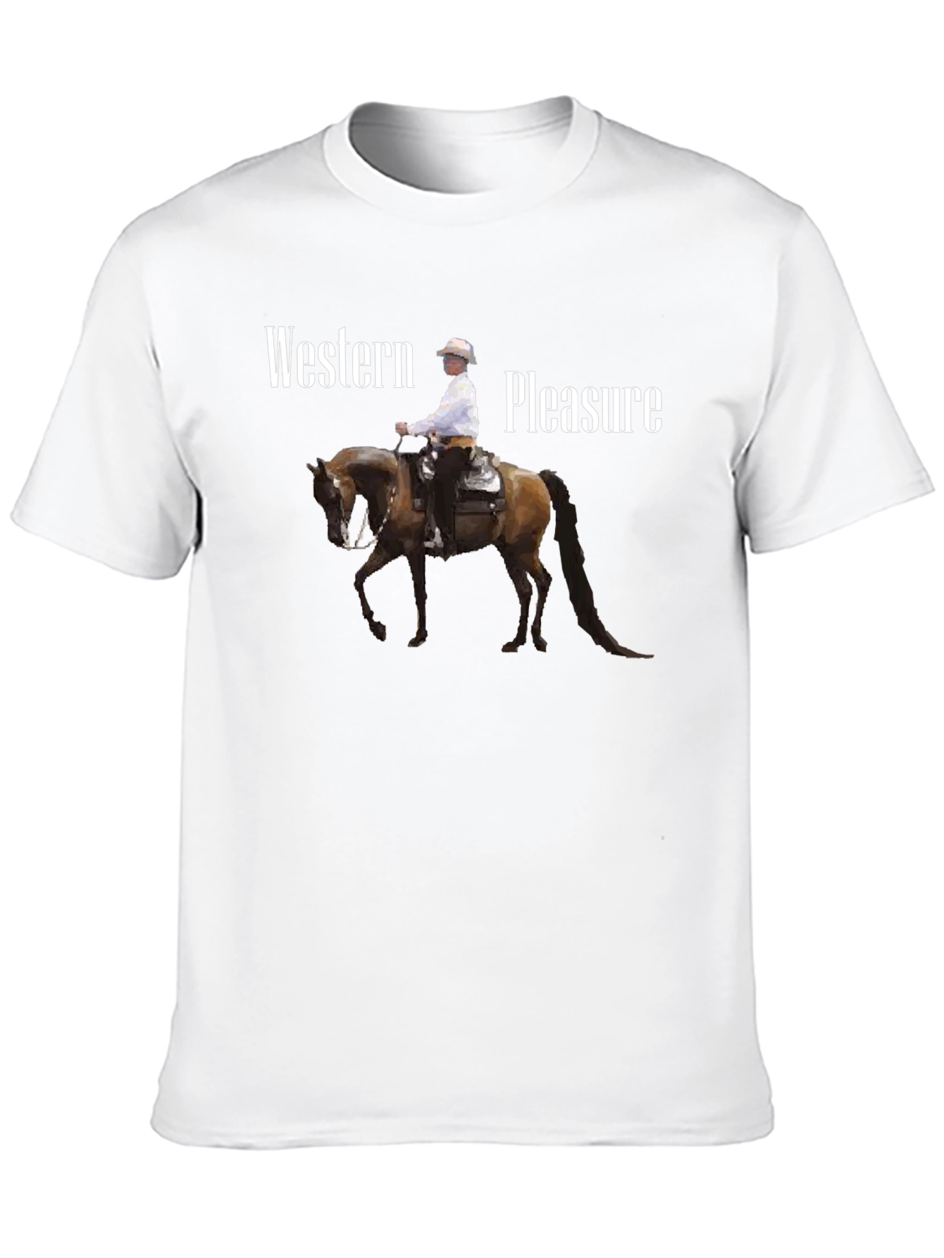 Western Pleasure Graphic Tee - Black