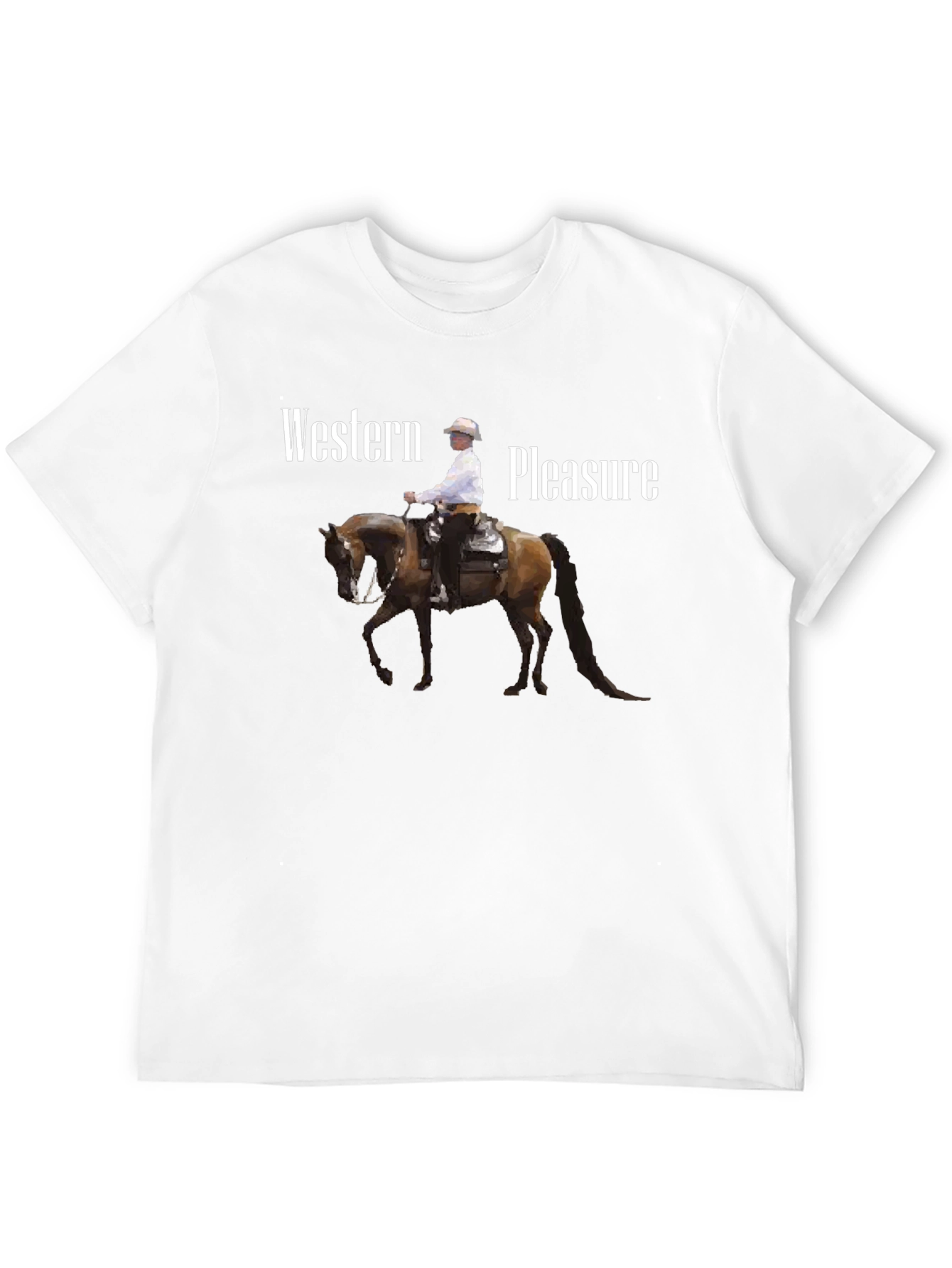 Western Pleasure Graphic Tee - Black