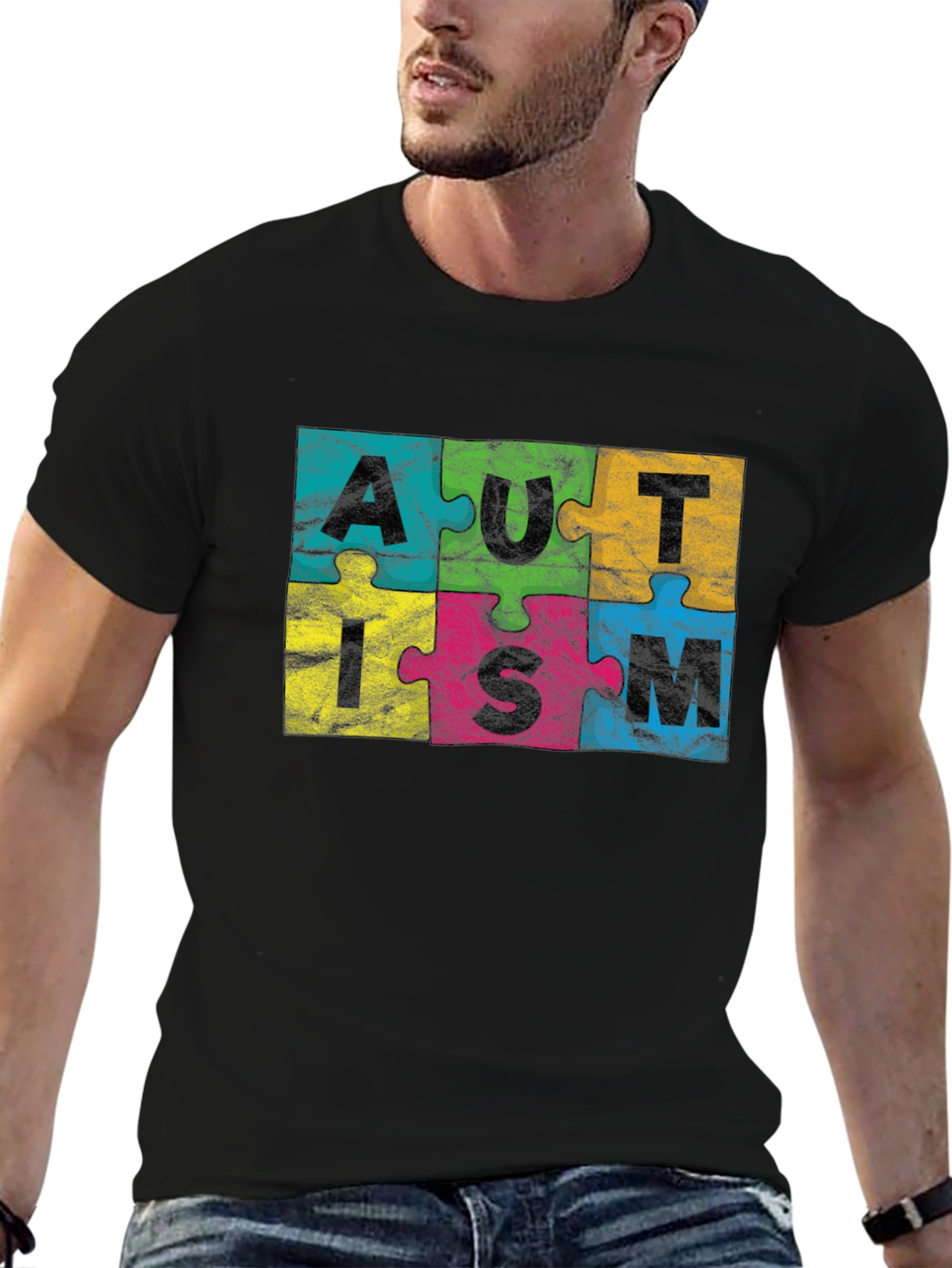 Autism Awareness Puzzle Piece T-Shirt