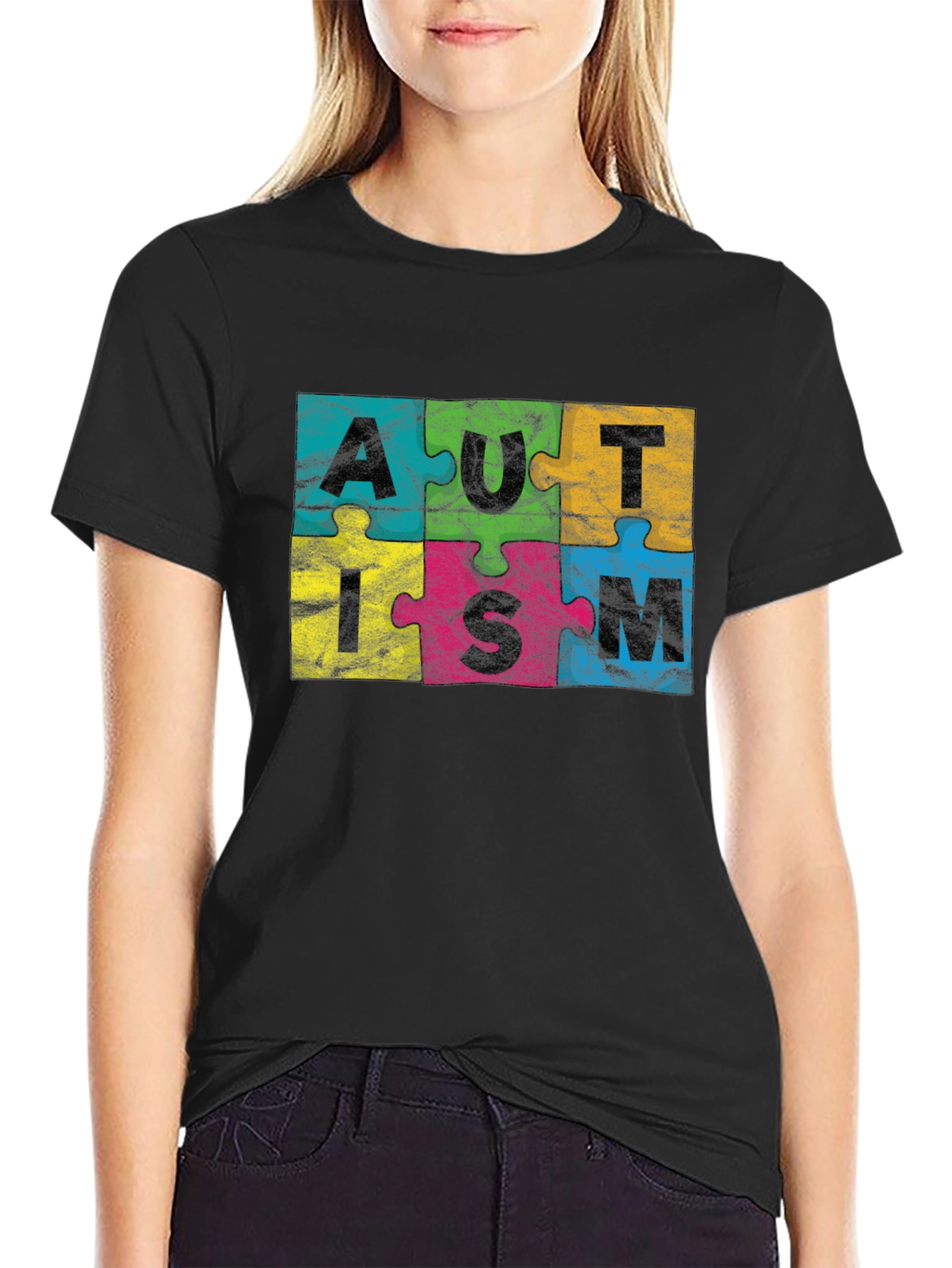 Autism Awareness Puzzle Piece T-Shirt