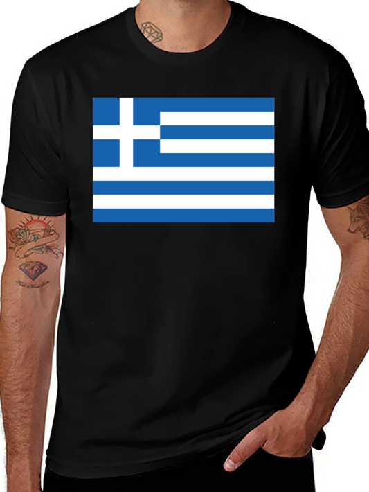 Greek Flag T-Shirt - Show Your Pride!