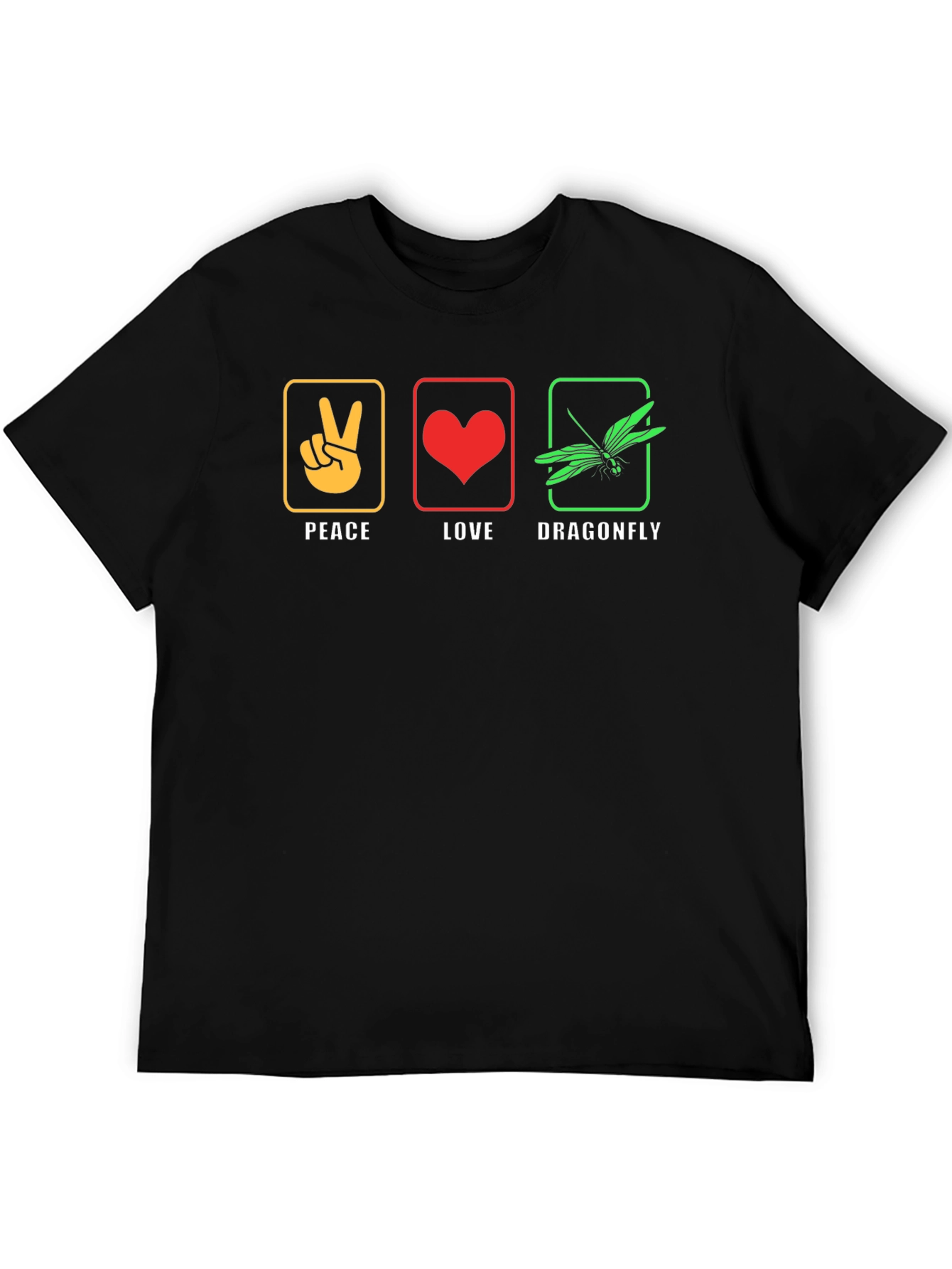 Peace Love Dragonfly T-Shirt