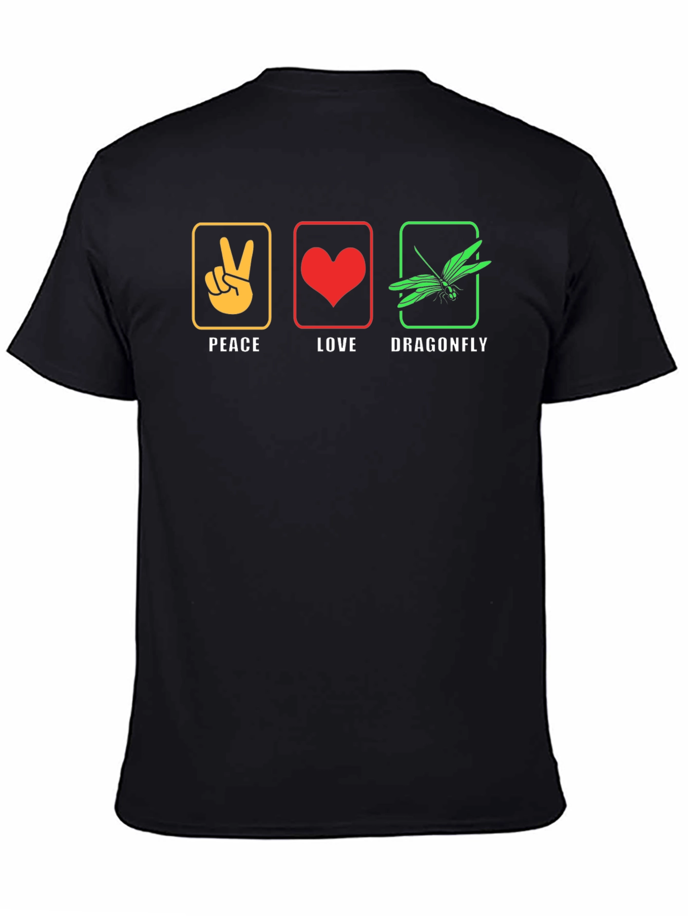 Peace Love Dragonfly T-Shirt