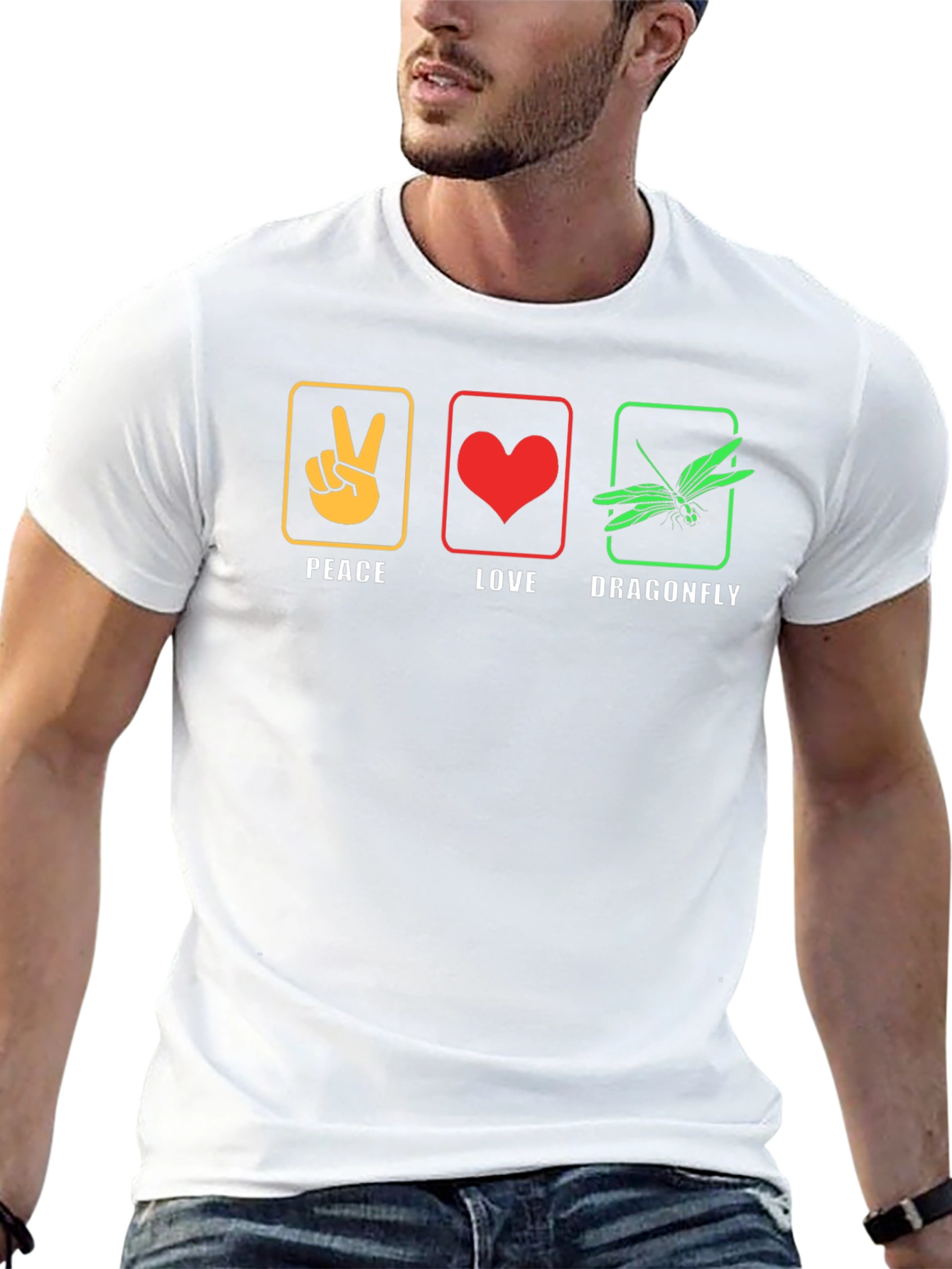 Peace Love Dragonfly T-Shirt