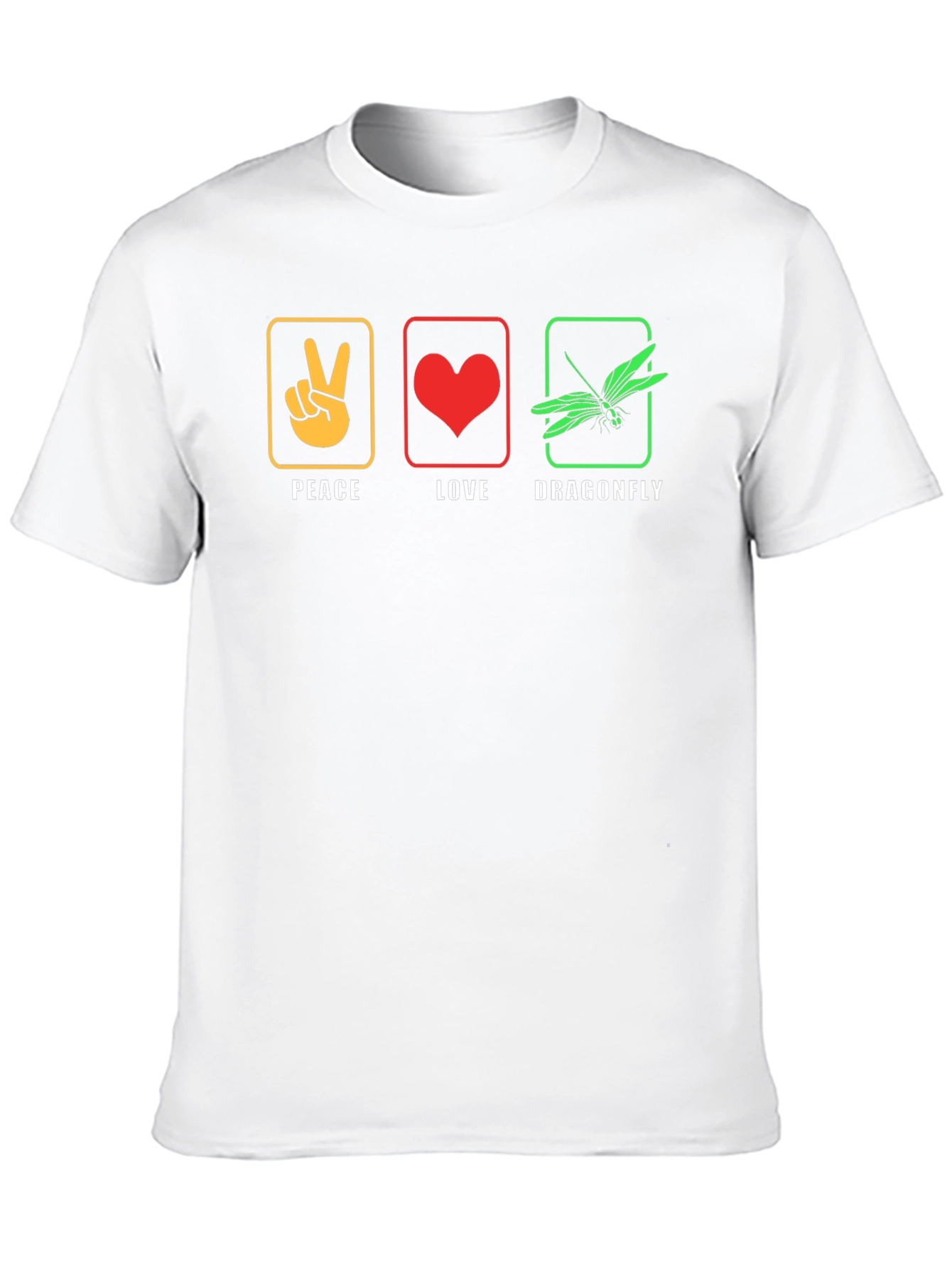 Peace Love Dragonfly T-Shirt