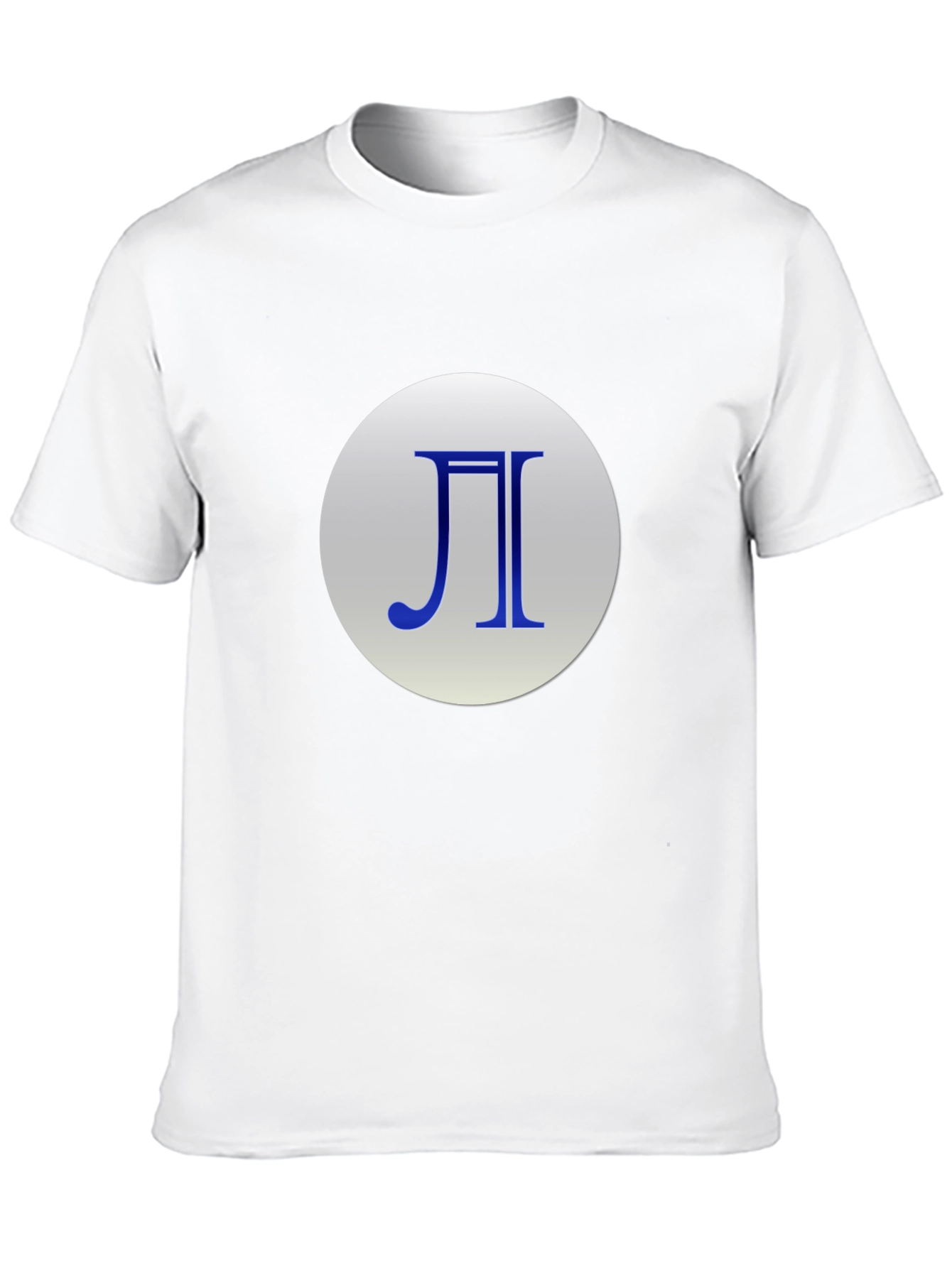 Geometric Symbol Graphic Tee - Stylish Black Cotton Blend