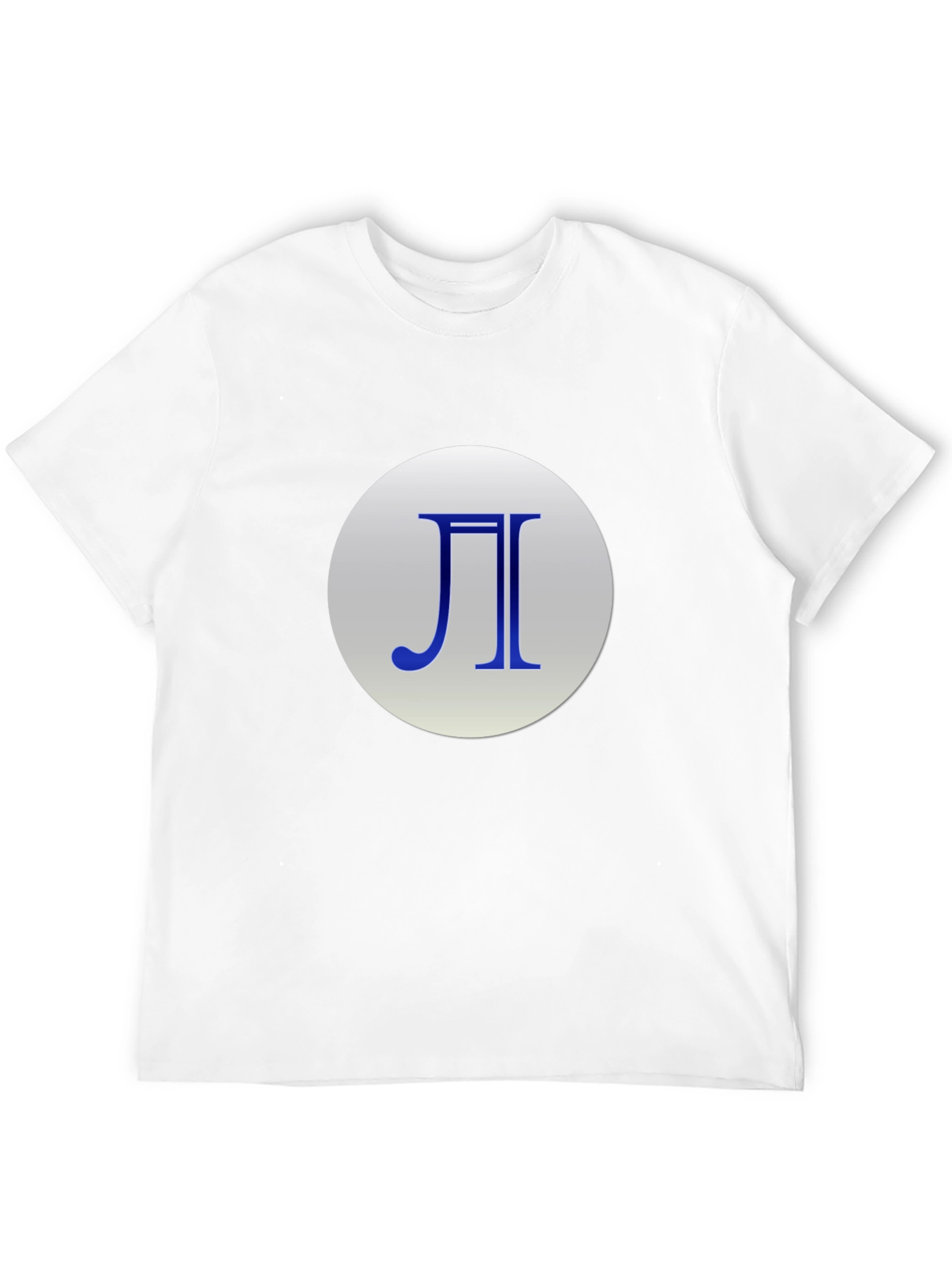 Geometric Symbol Graphic Tee - Stylish Black Cotton Blend