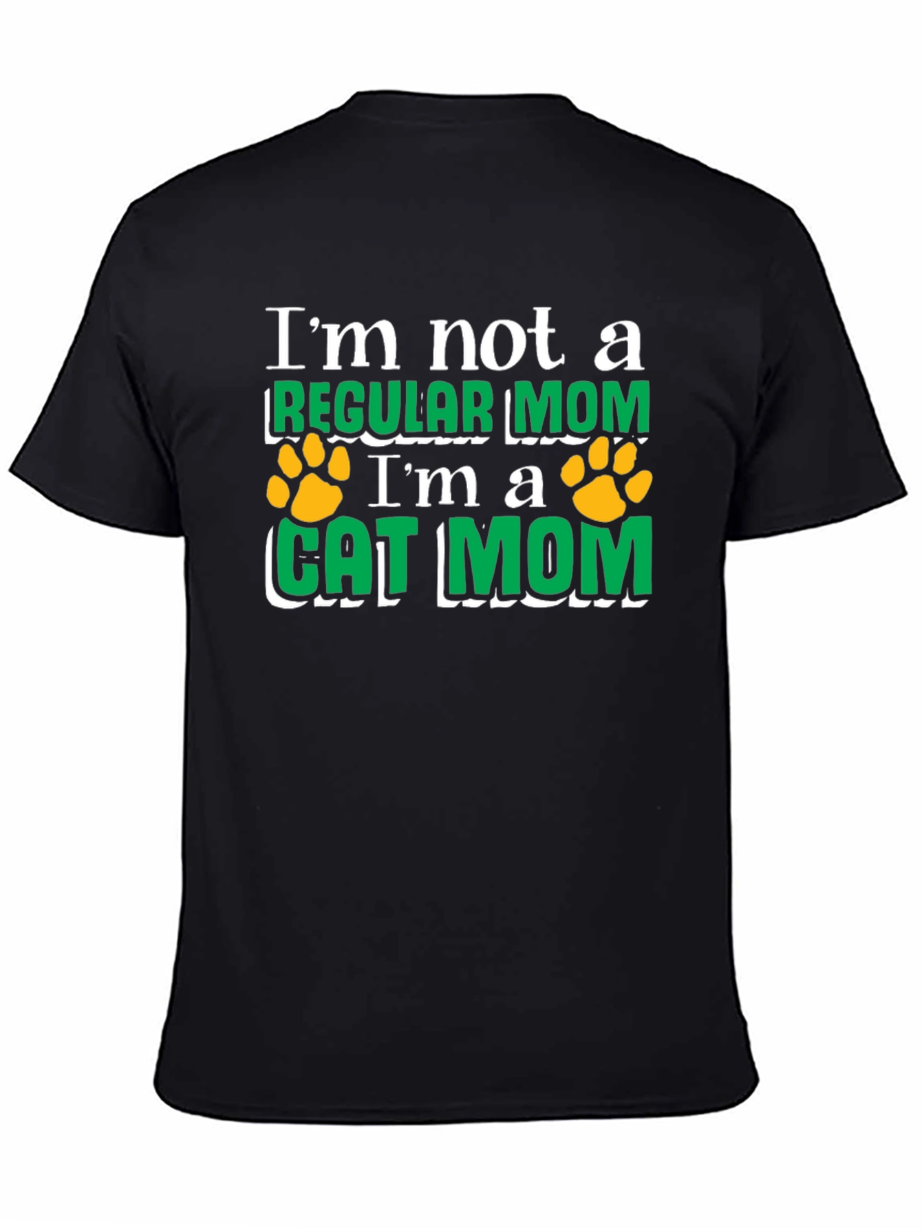 Cat Mom T-Shirt - Novelty Graphic Tee