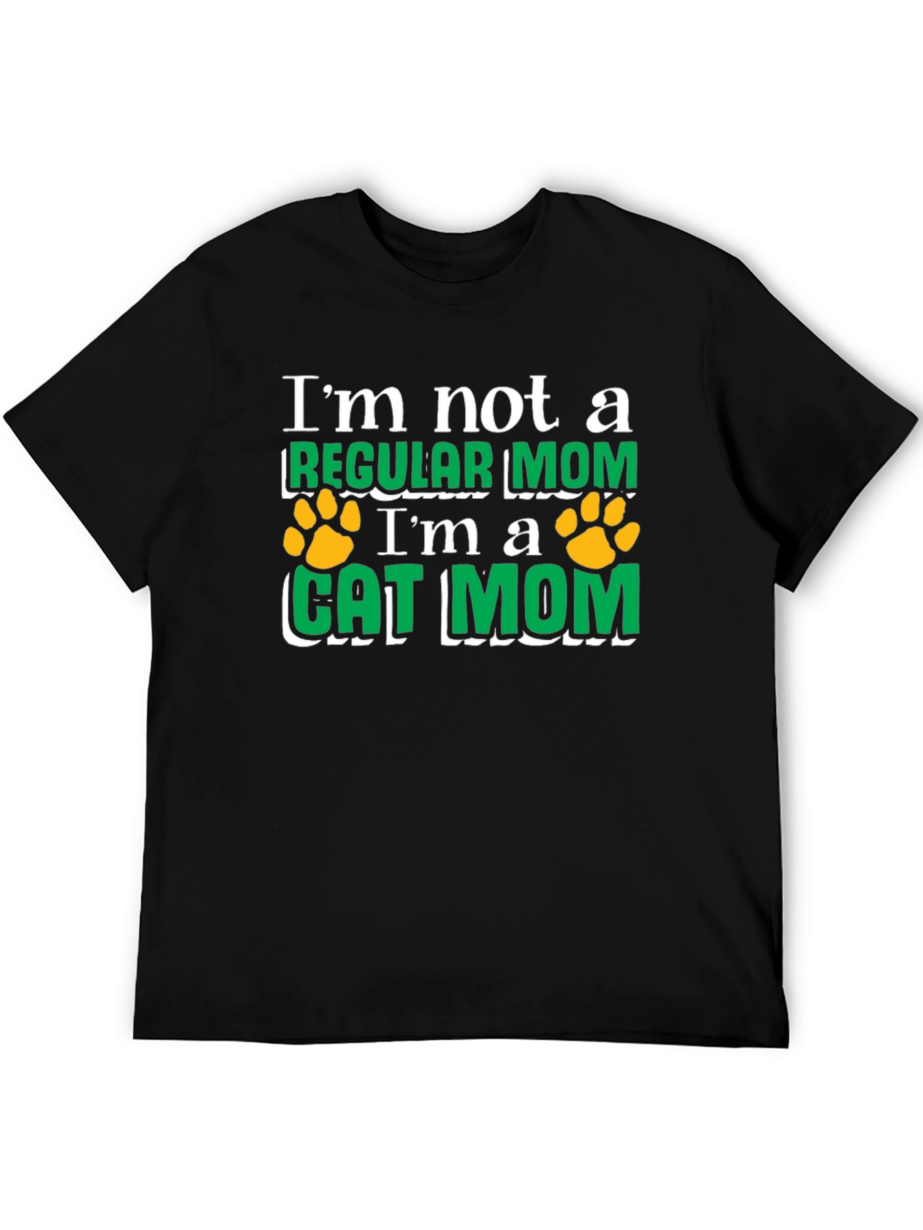 Cat Mom T-Shirt - Novelty Graphic Tee
