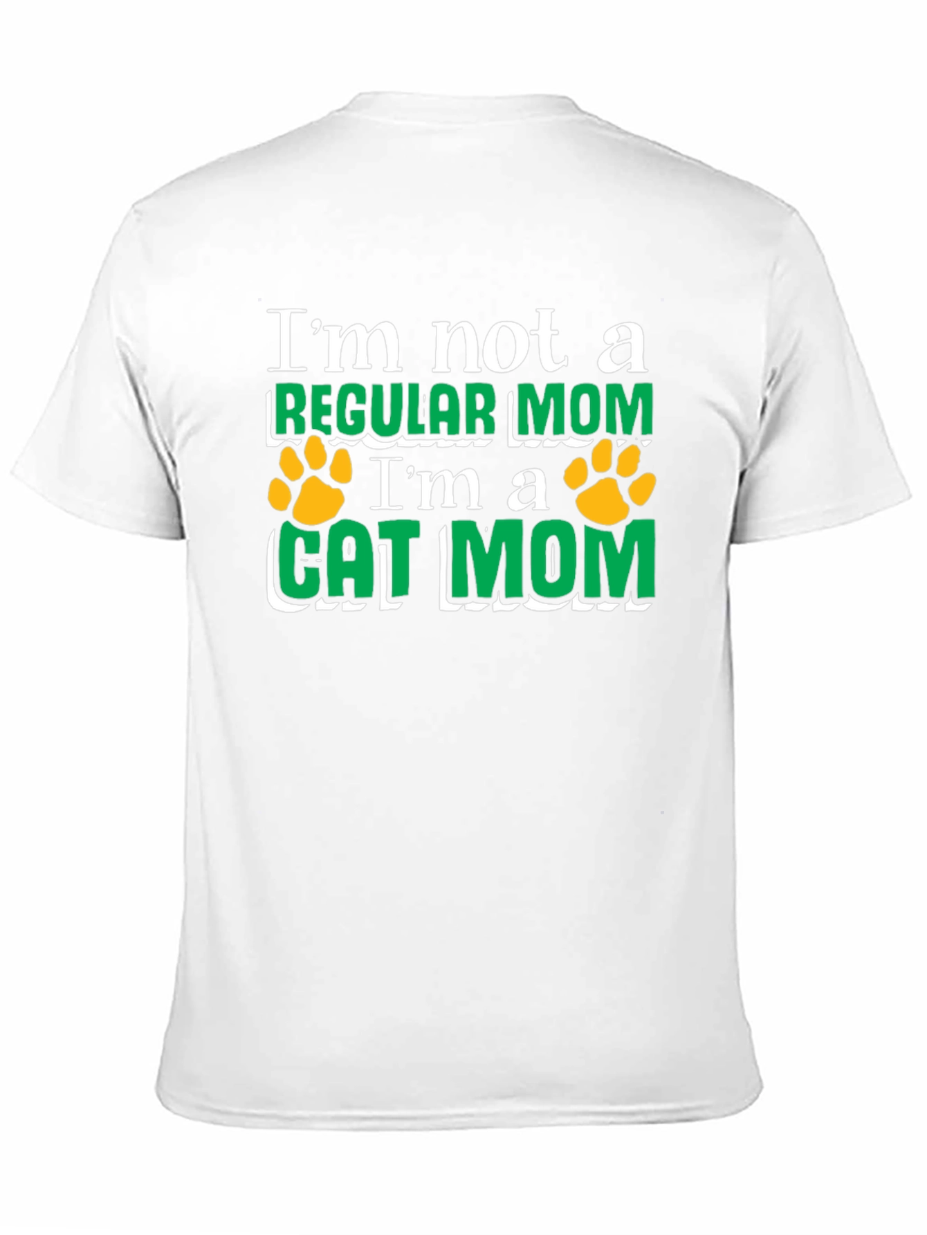 Cat Mom T-Shirt - Novelty Graphic Tee