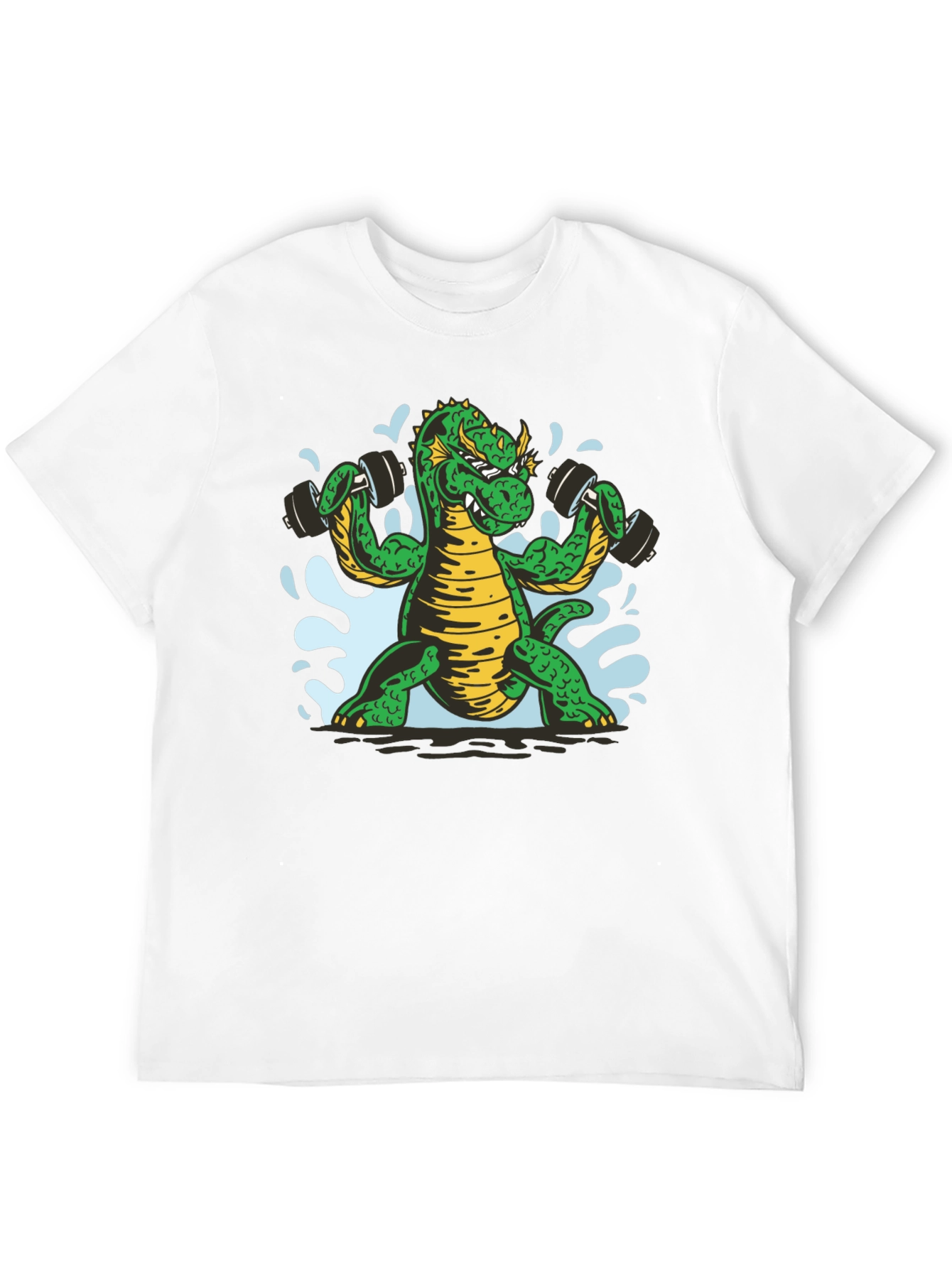 Dragon Gym Workout Black T-Shirt
