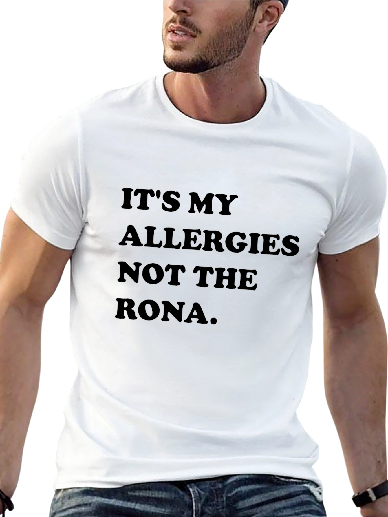 Its My Allergies T-Shirt - Humorous Statement Tee