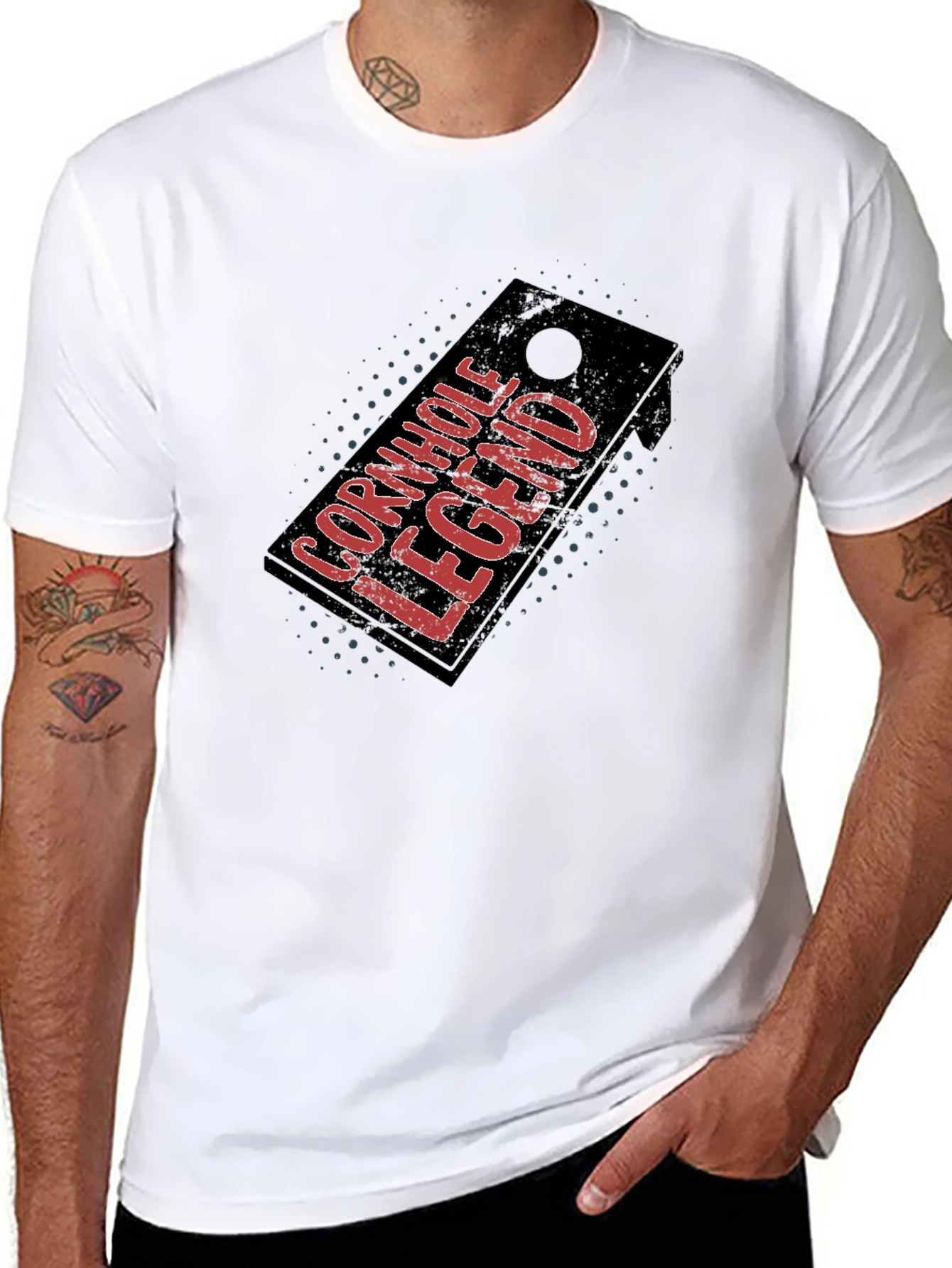 Cornhole Legend Graphic Tee