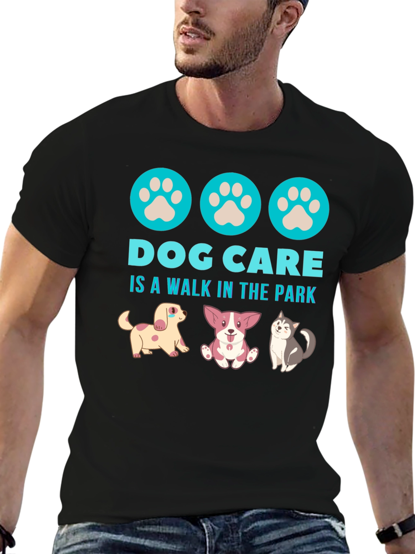 Dog Care T-Shirt - Walk in the Park