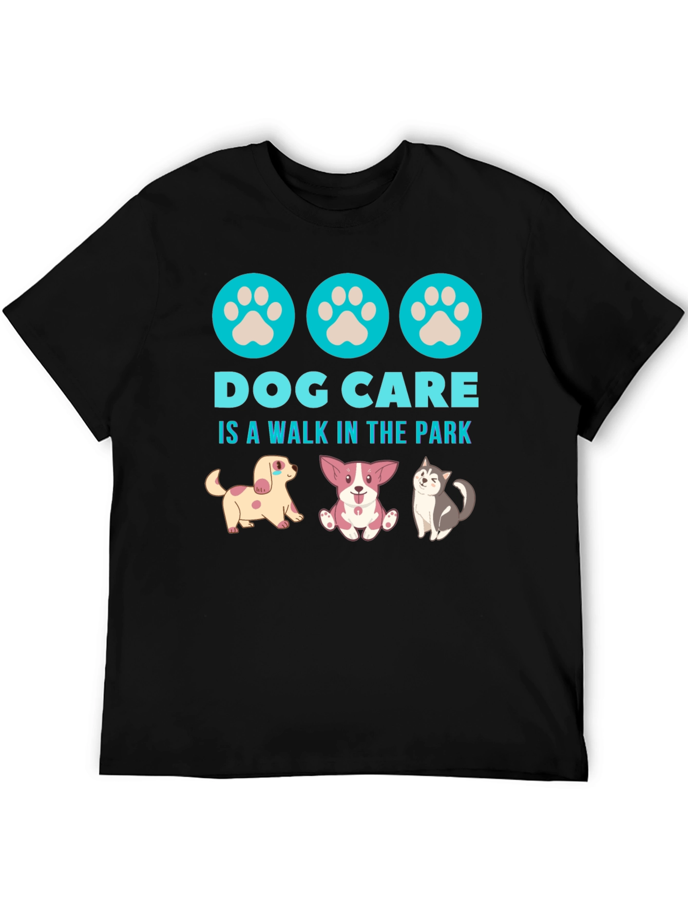 Dog Care T-Shirt - Walk in the Park