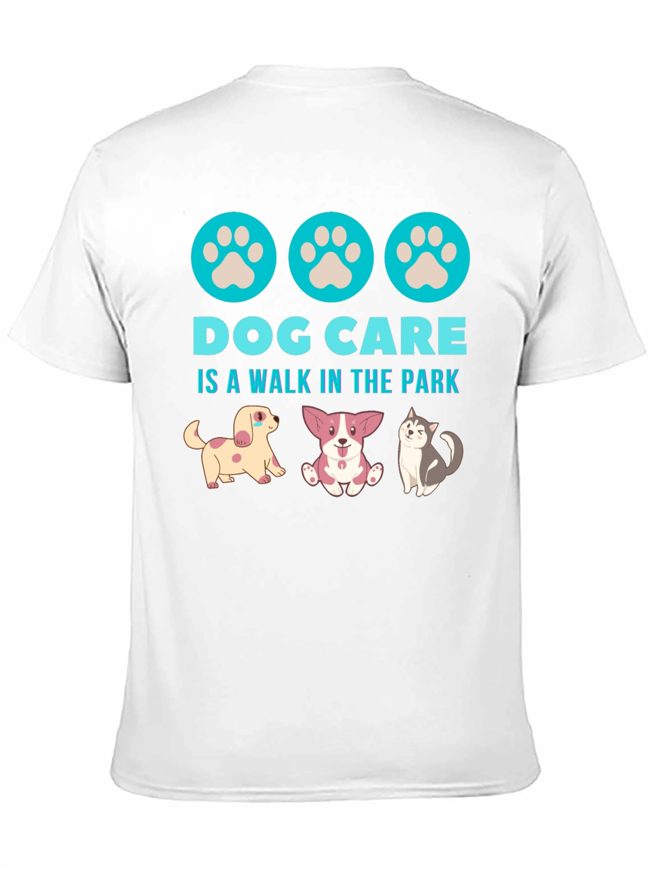 Dog Care T-Shirt - Walk in the Park