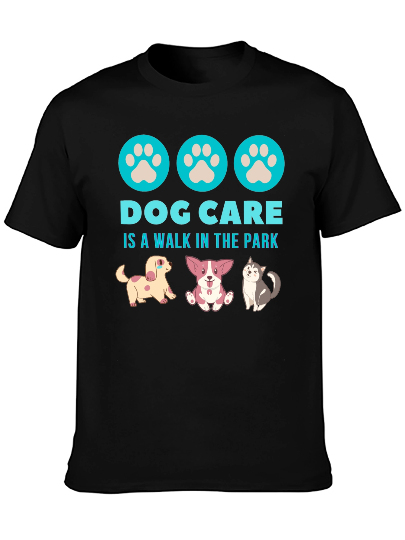Dog Care T-Shirt - Walk in the Park