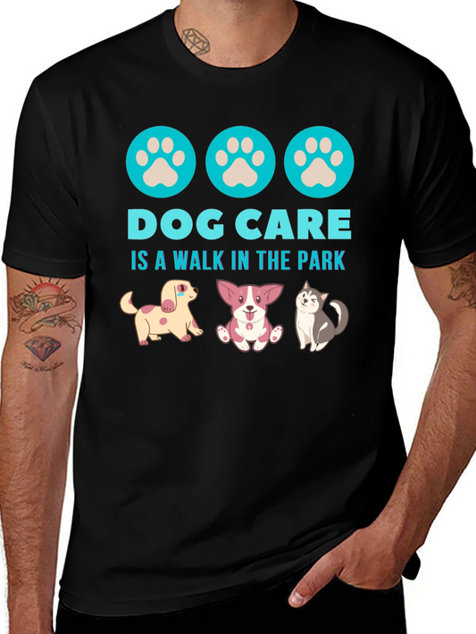 Dog Care T-Shirt - Walk in the Park
