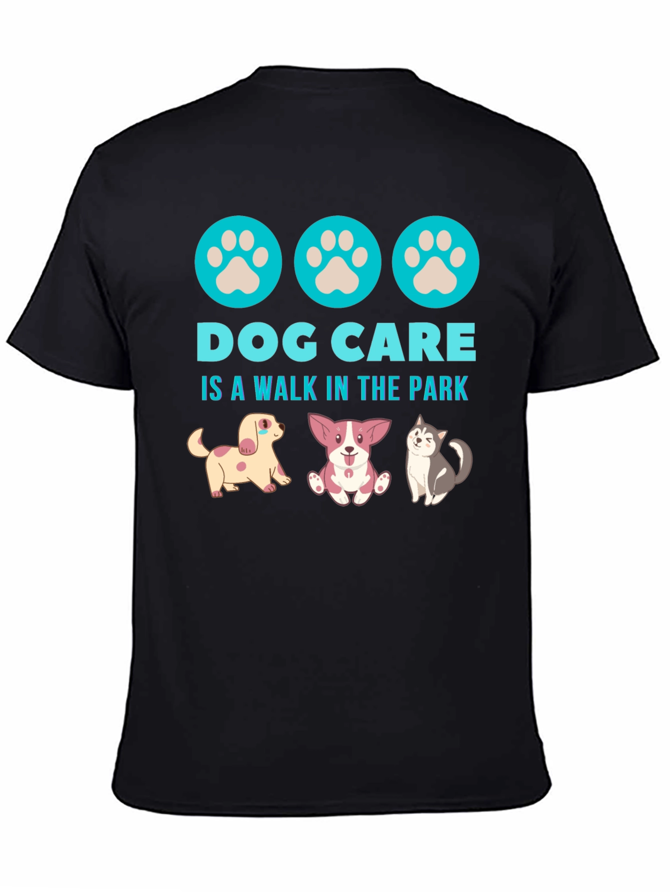 Dog Care T-Shirt - Walk in the Park