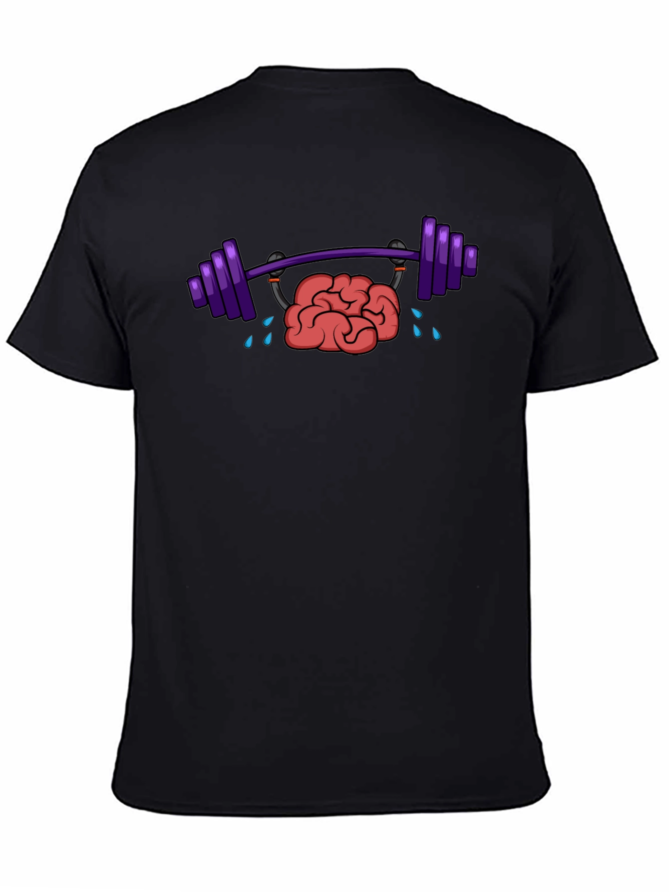 Brain Power Lifting T-Shirt - Black