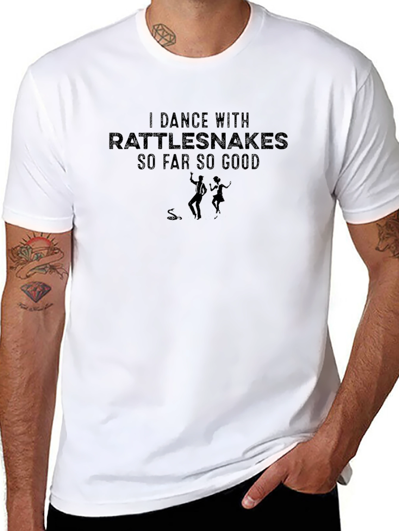 Dance with Rattlesnakes Graphic T-Shirt