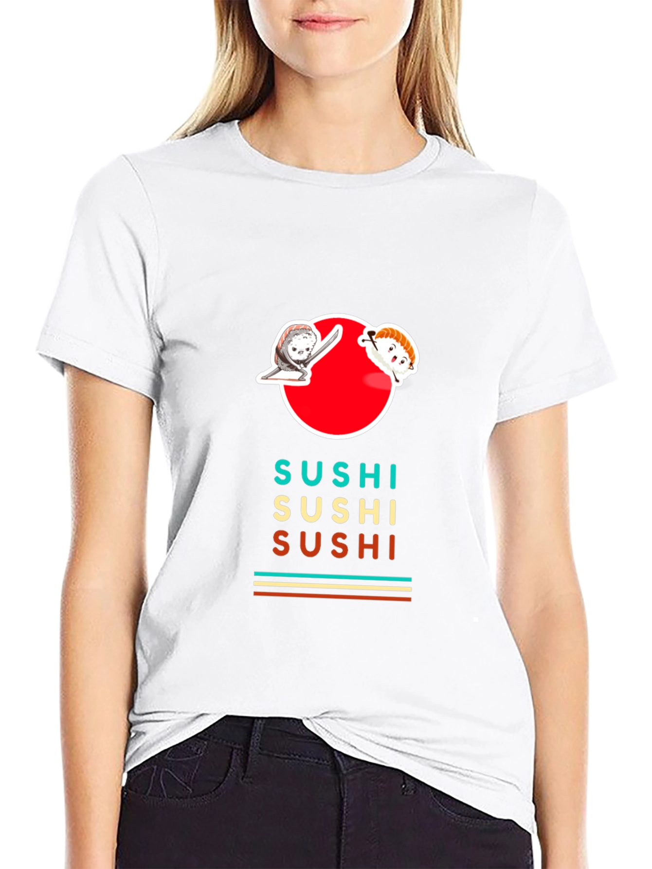 Sushi Graphic Tee | Unisex Crewneck T-Shirt