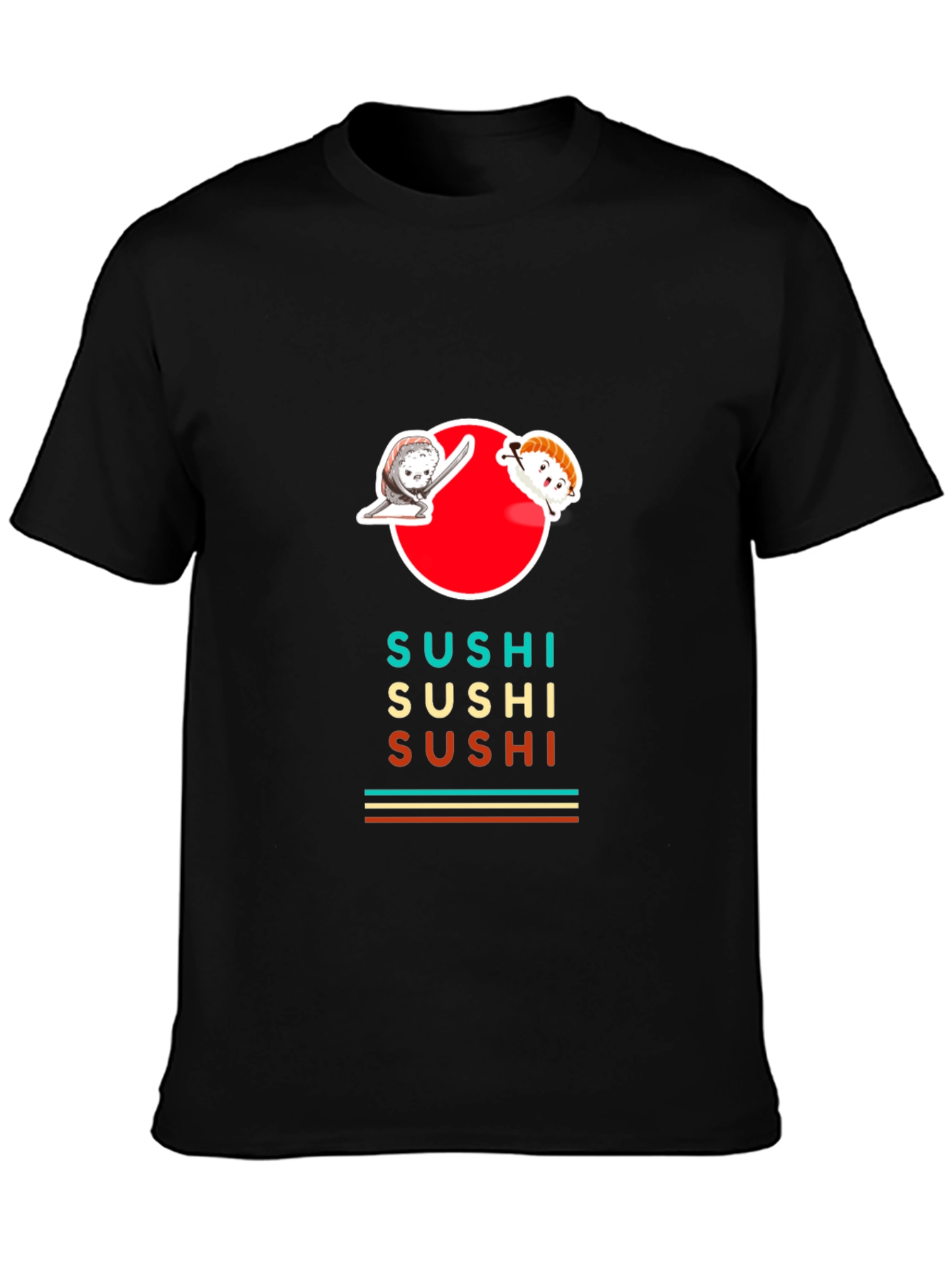 Sushi Graphic Tee | Unisex Crewneck T-Shirt