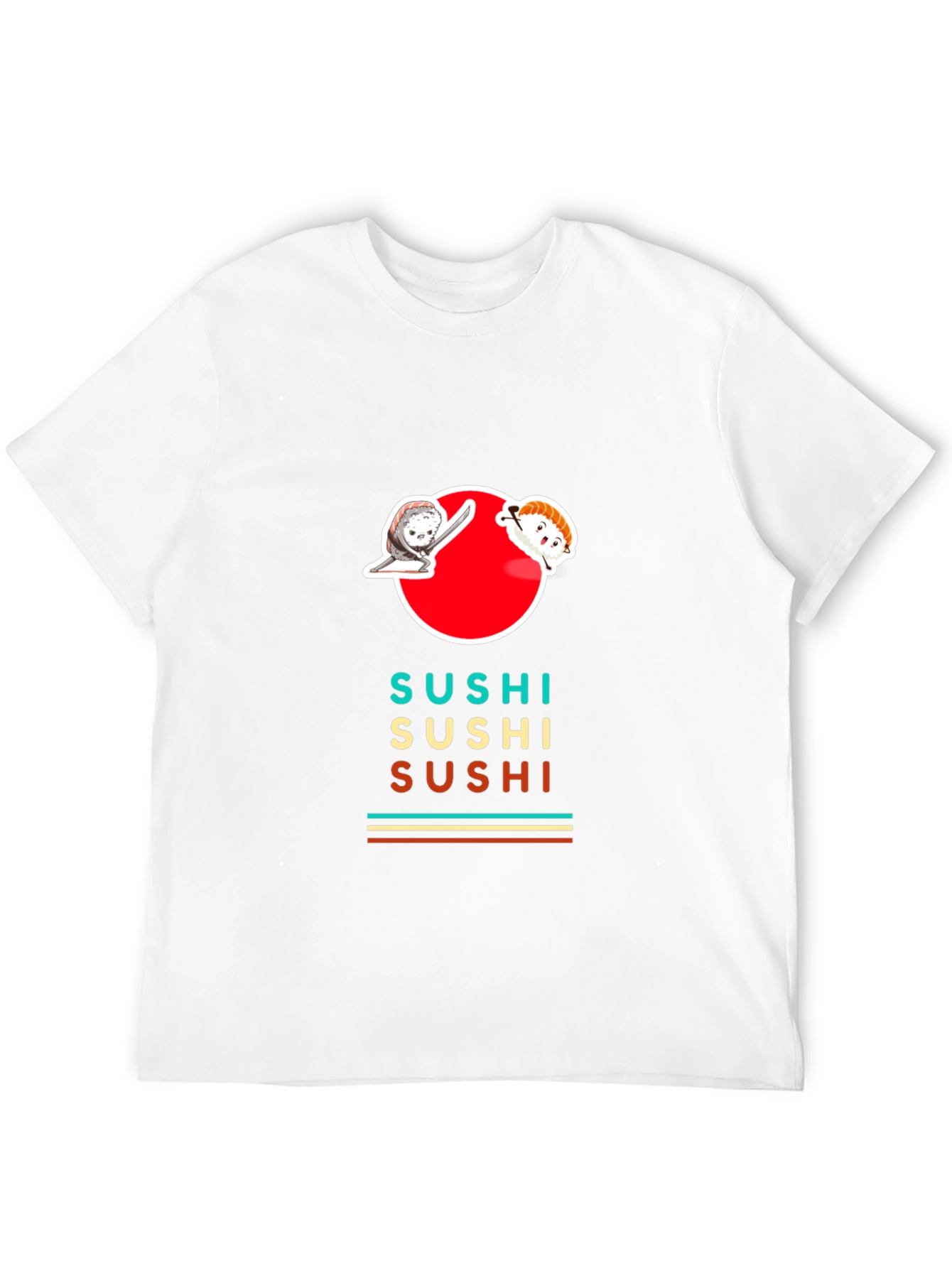 Sushi Graphic Tee | Unisex Crewneck T-Shirt
