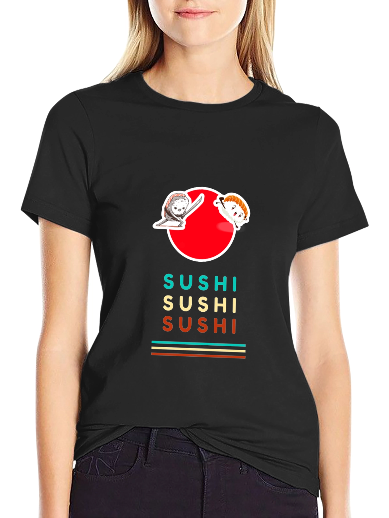 Sushi Graphic Tee | Unisex Crewneck T-Shirt
