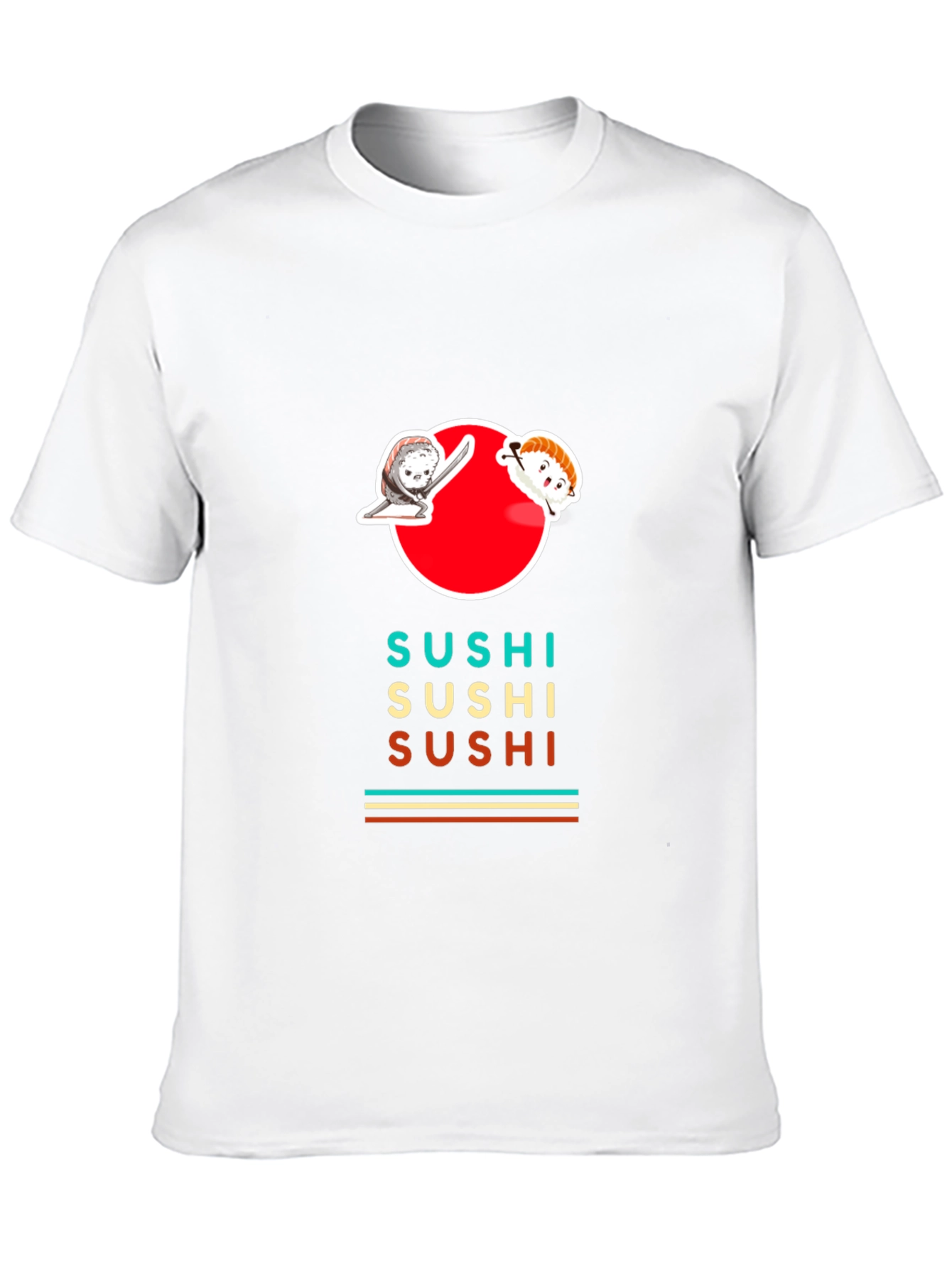 Sushi Graphic Tee | Unisex Crewneck T-Shirt