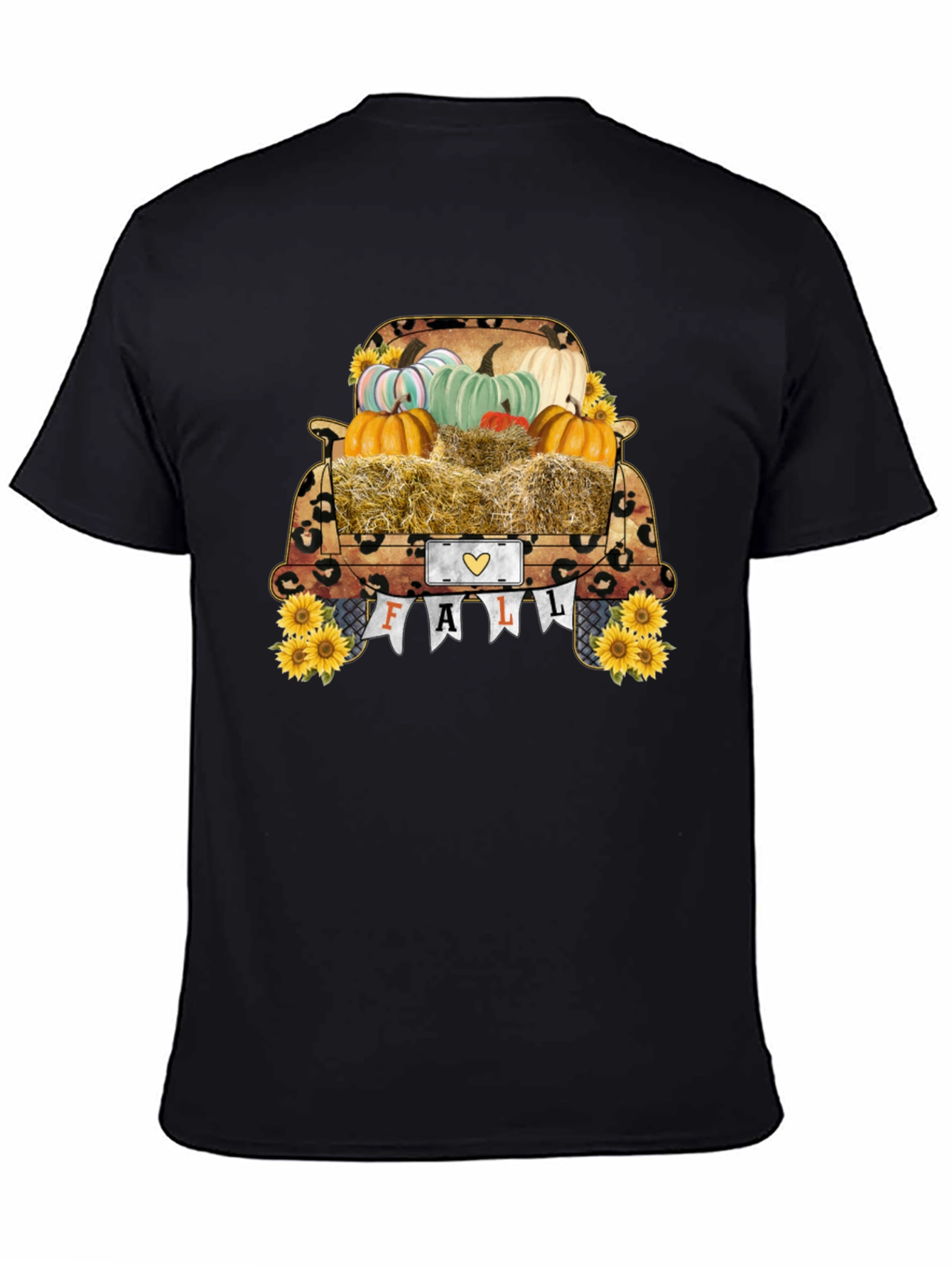 Fall Truck Pumpkin T-Shirt