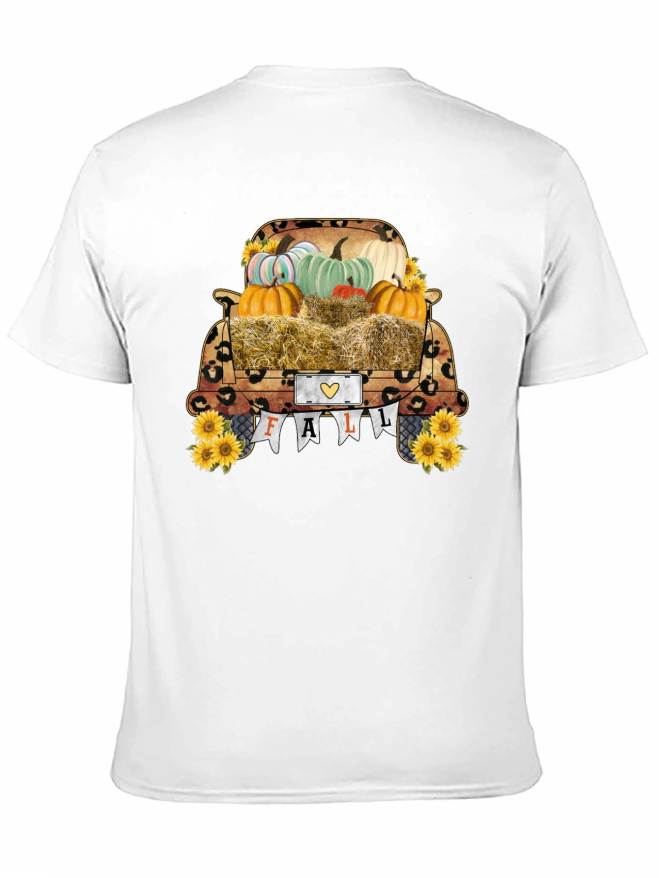 Fall Truck Pumpkin T-Shirt