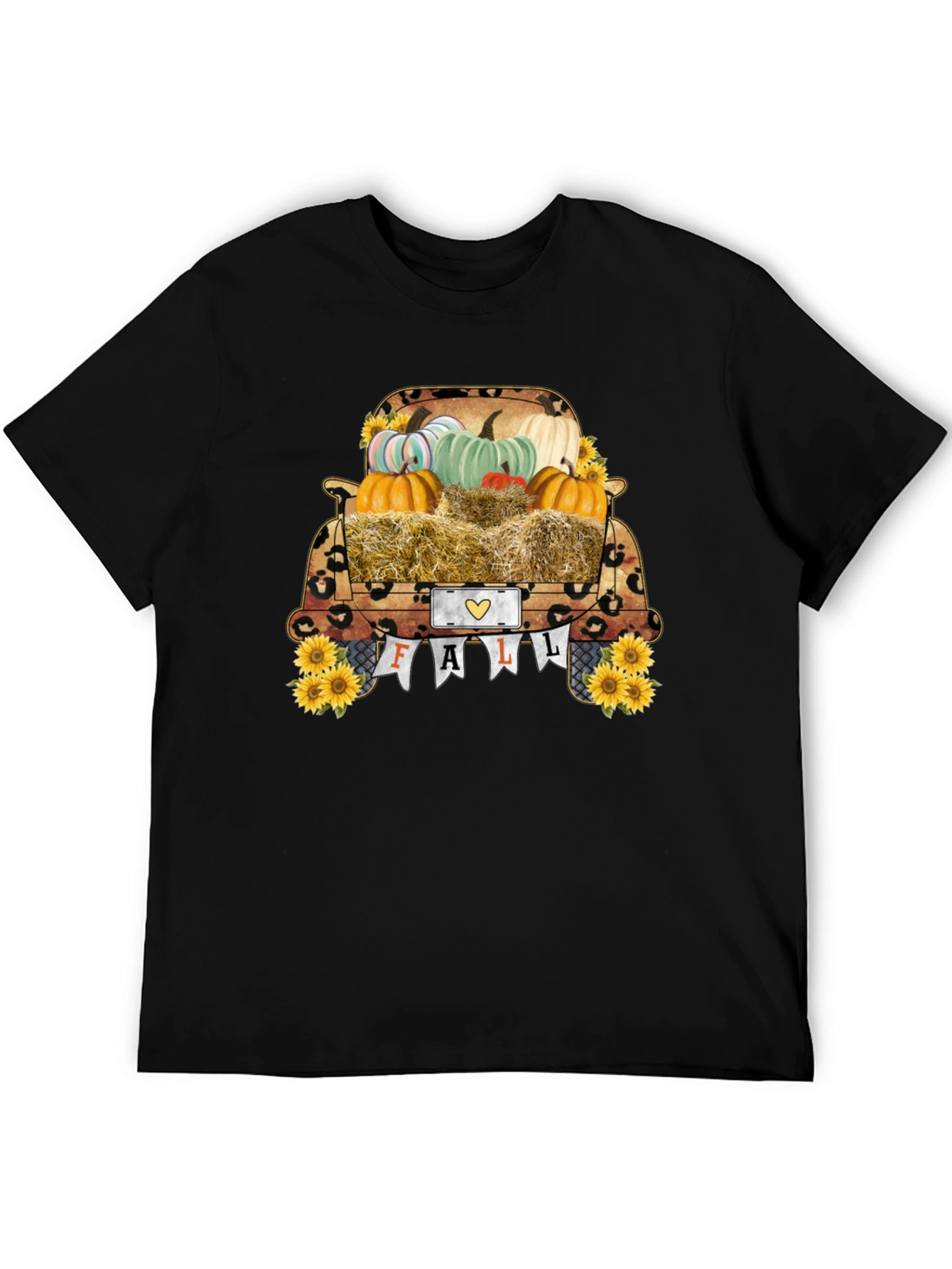 Fall Truck Pumpkin T-Shirt