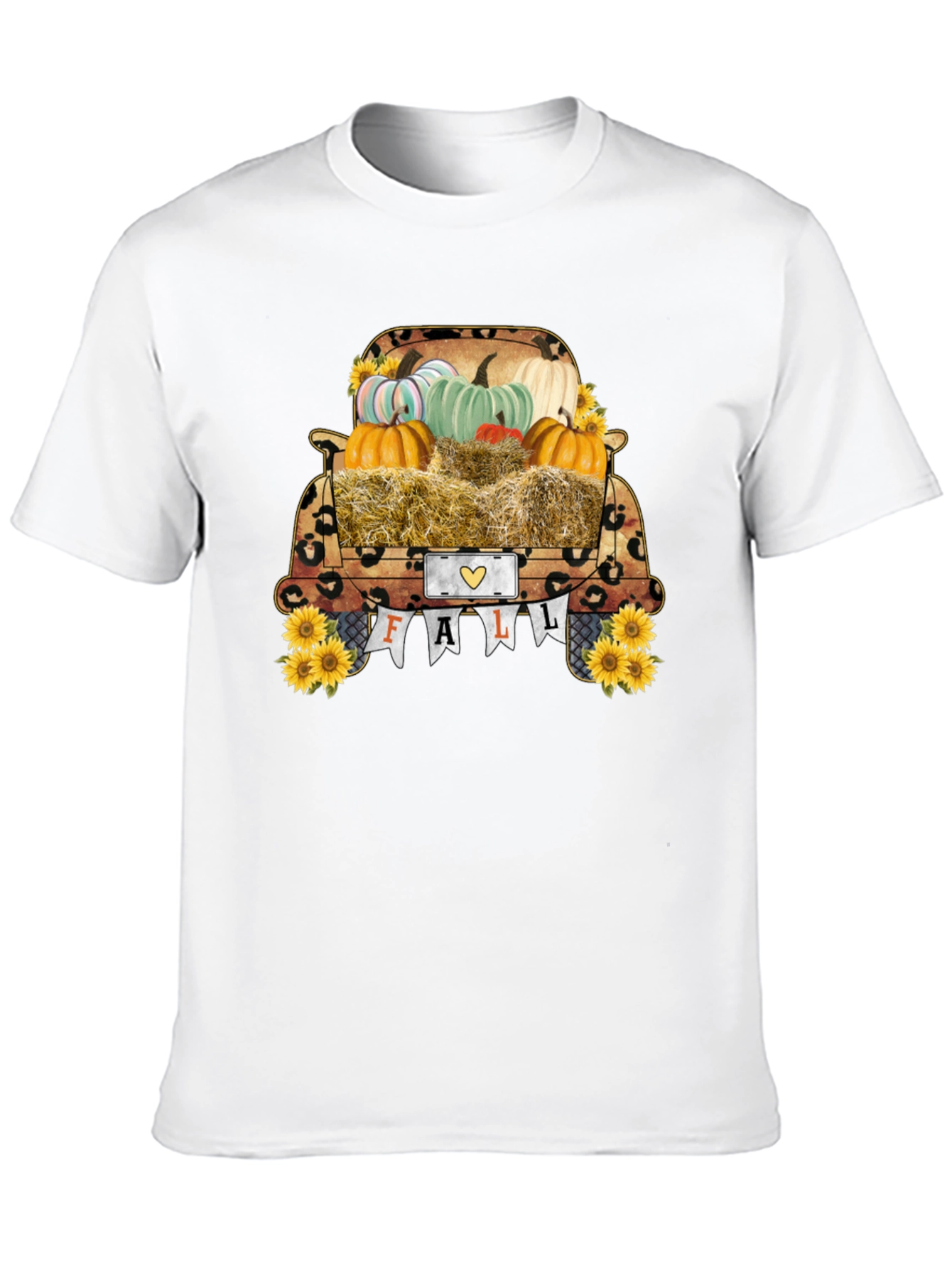 Fall Truck Pumpkin T-Shirt