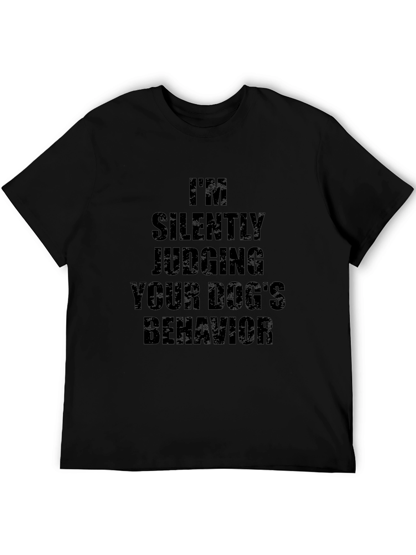 Dog Behavior Judge Graphic Tee - Black