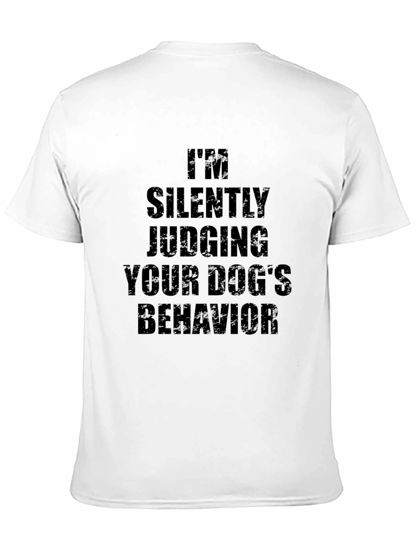 Dog Behavior Judge Graphic Tee - Black