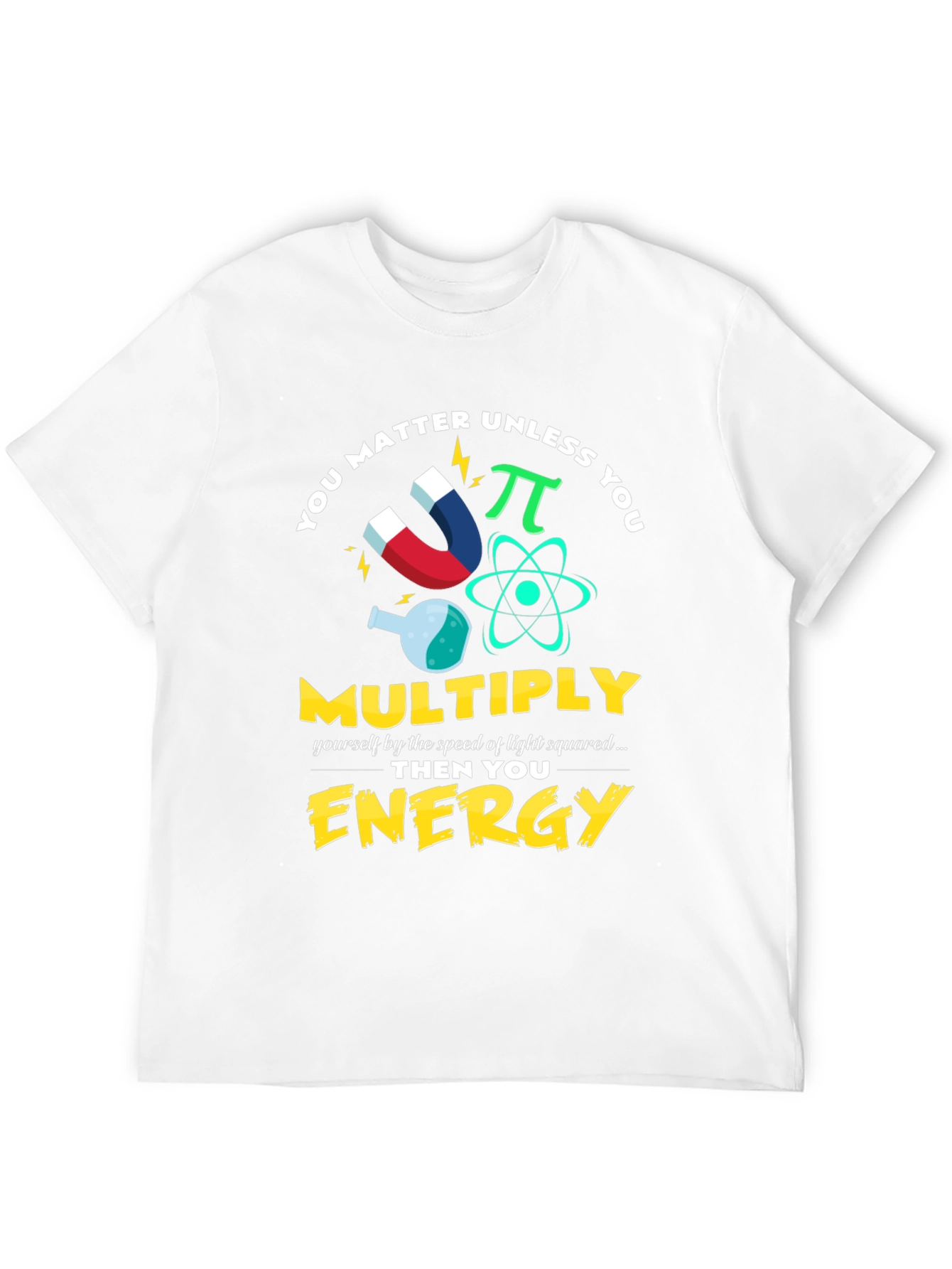 Science Humor T-Shirt - E=mc² Physics Tee