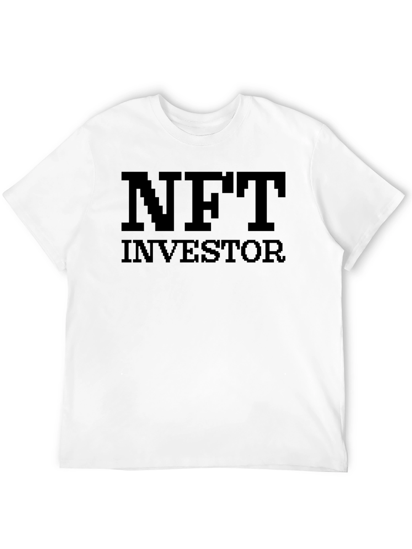 NFT Investor Black Graphic Tee