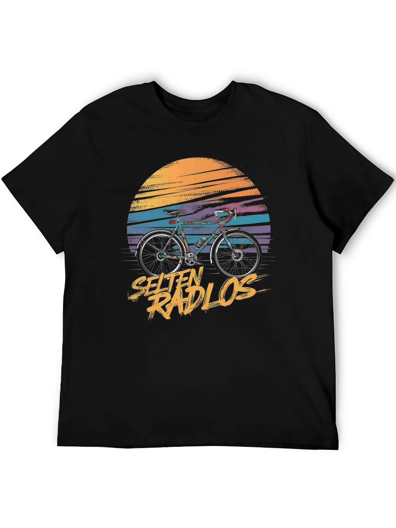 Retro Cycling T-Shirt - Selten Radlos Design